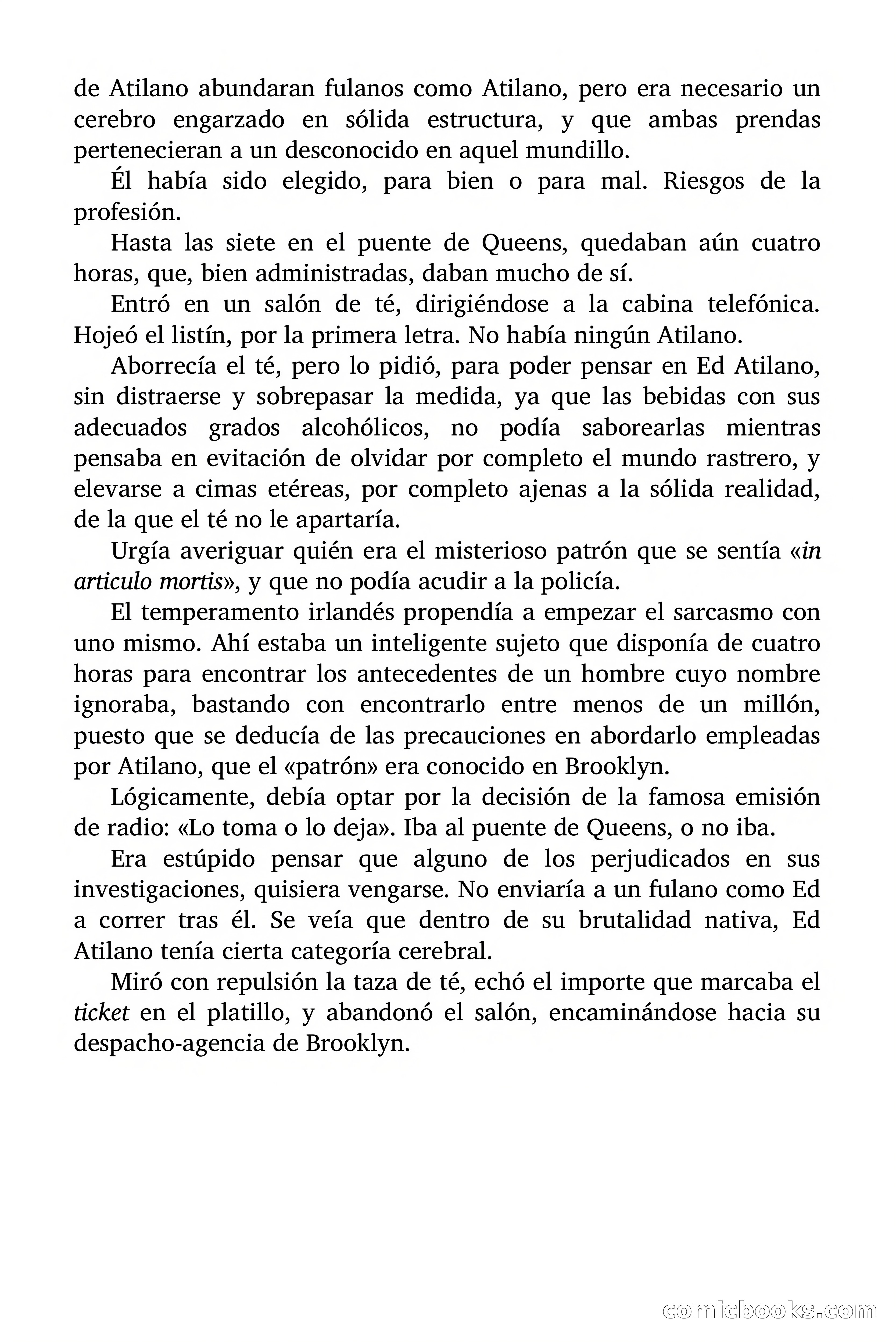 El asesino reside en comisaría — page 9 of 94