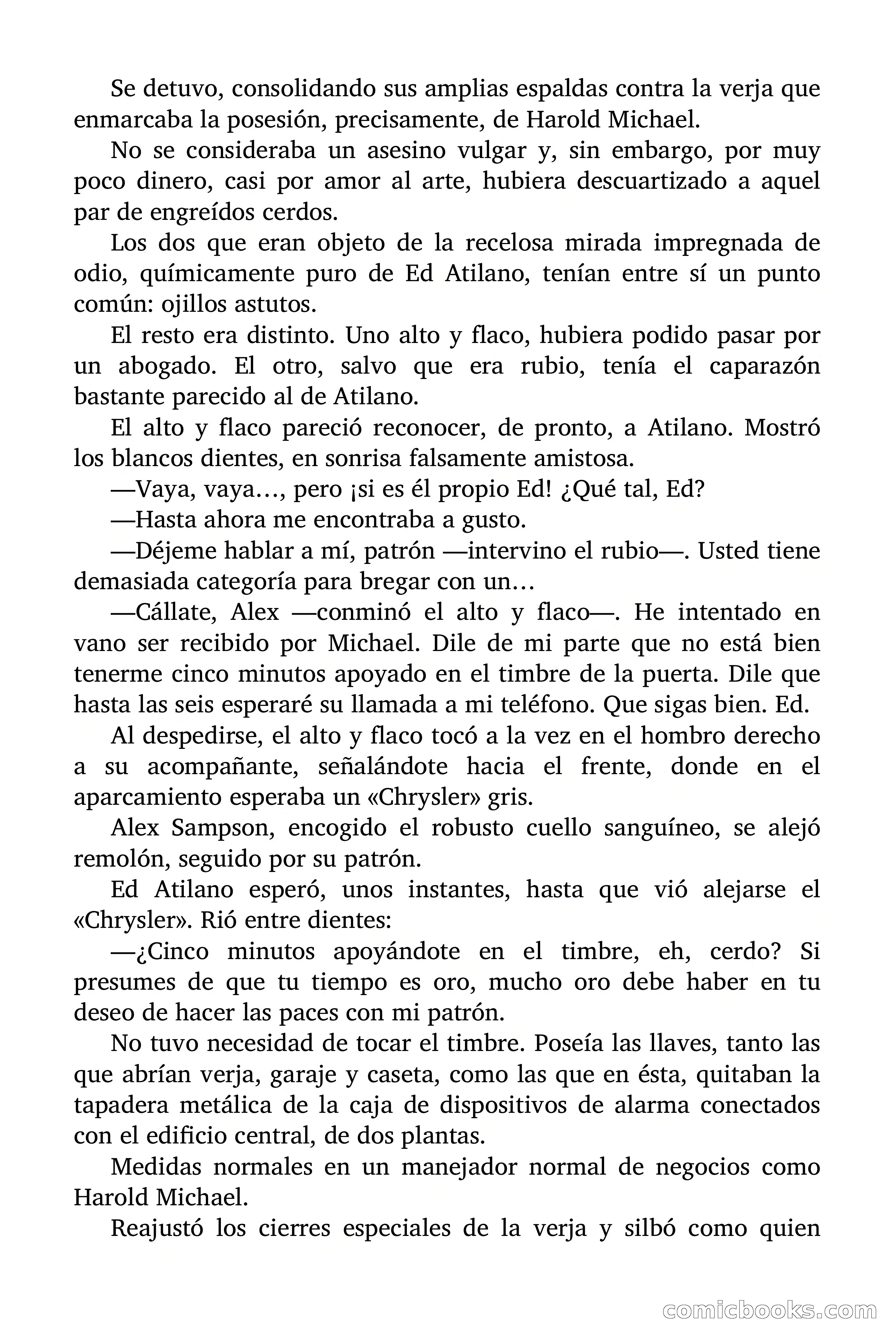 El asesino reside en comisaría — page 11 of 94