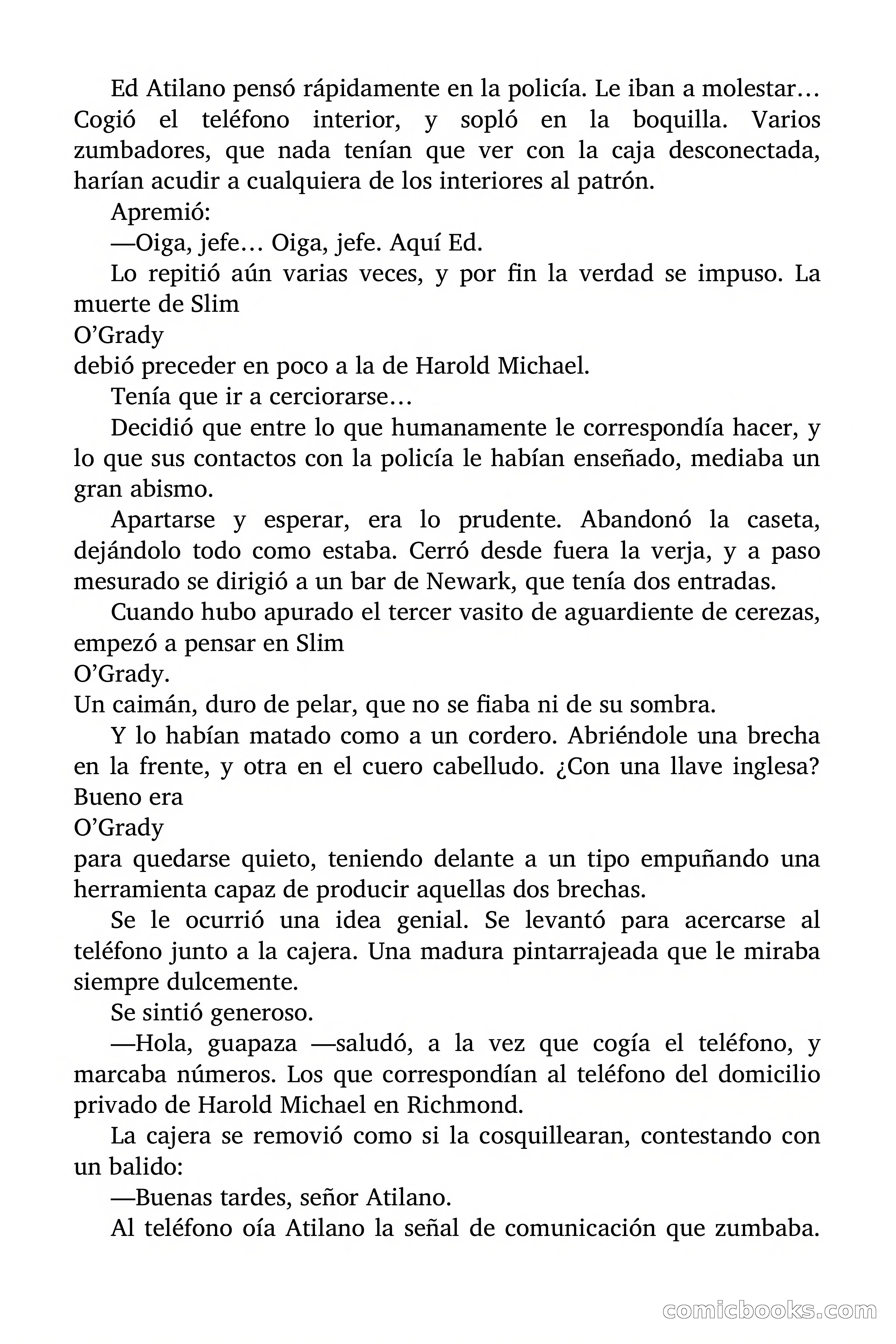 El asesino reside en comisaría — page 13 of 94
