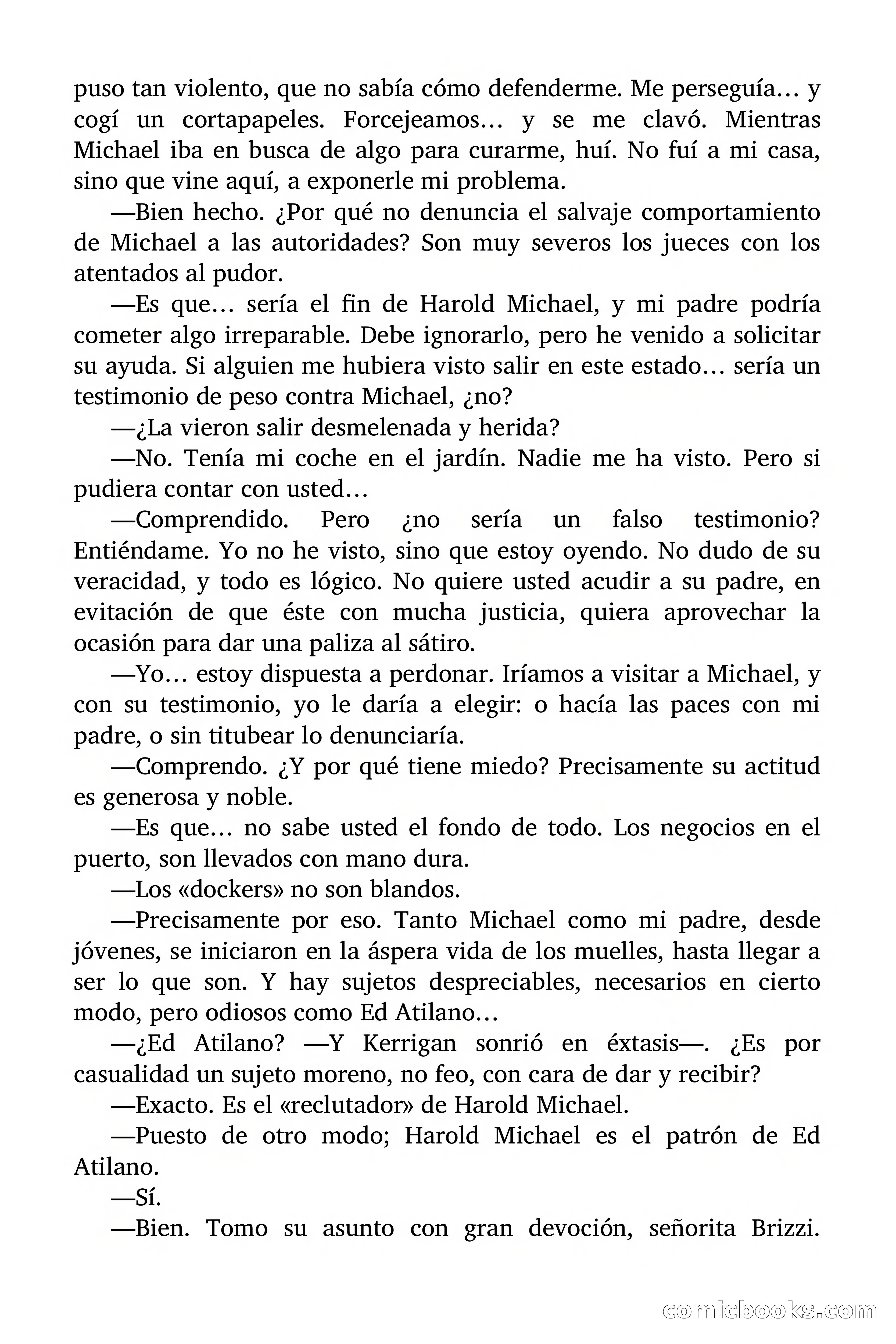 El asesino reside en comisaría — page 22 of 94