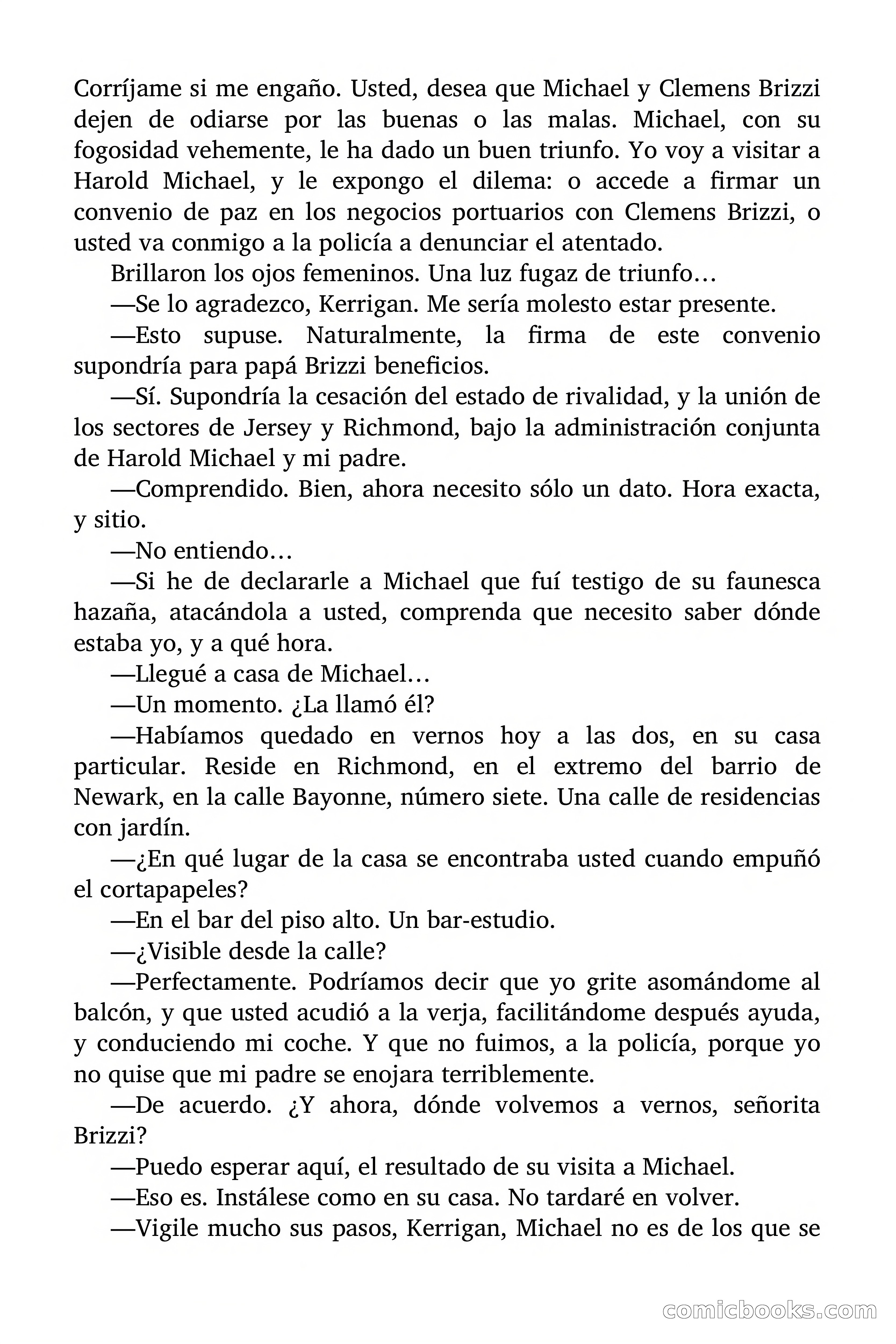 El asesino reside en comisaría — page 23 of 94