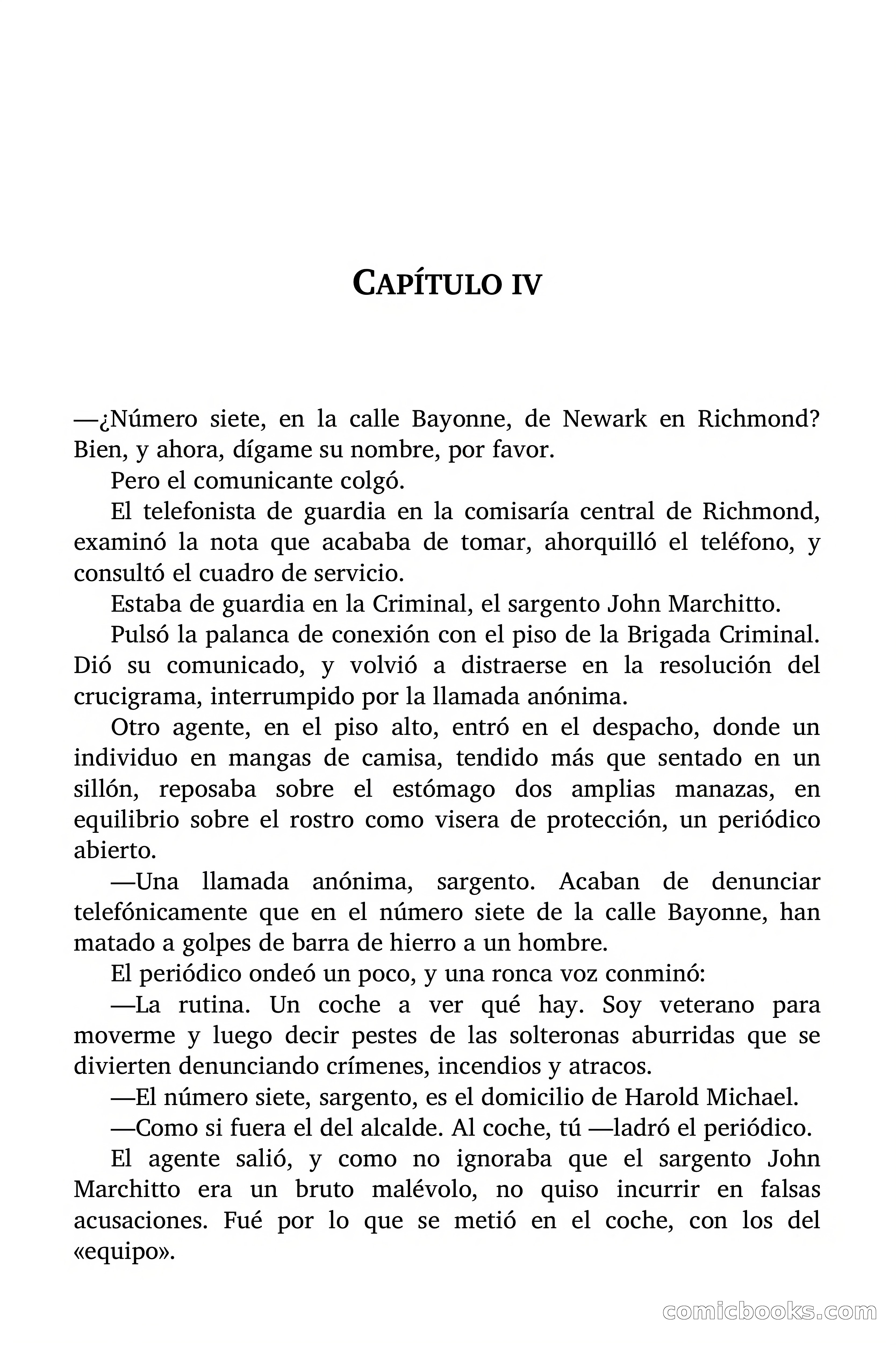 El asesino reside en comisaría — page 25 of 94