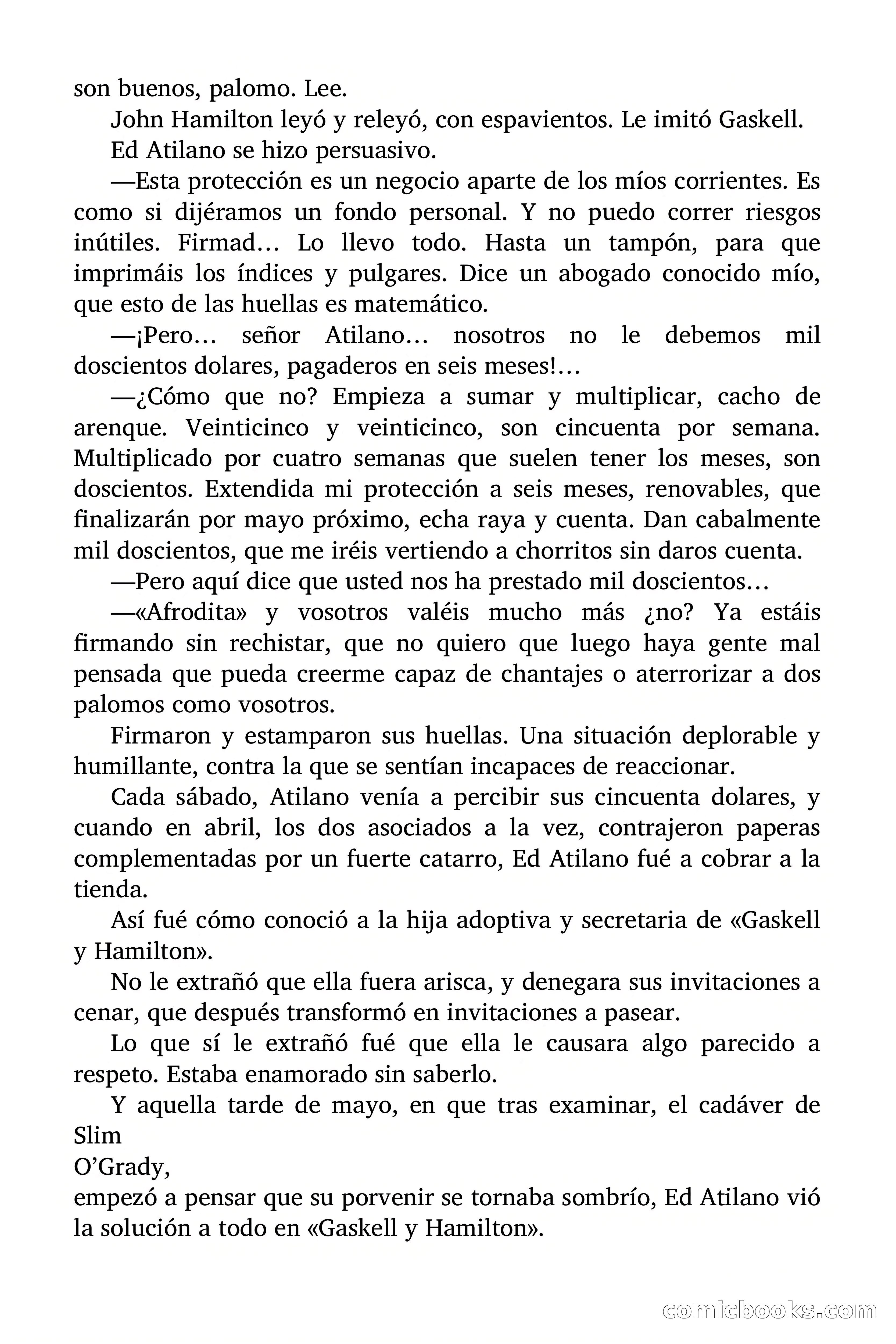 El asesino reside en comisaría — page 32 of 94