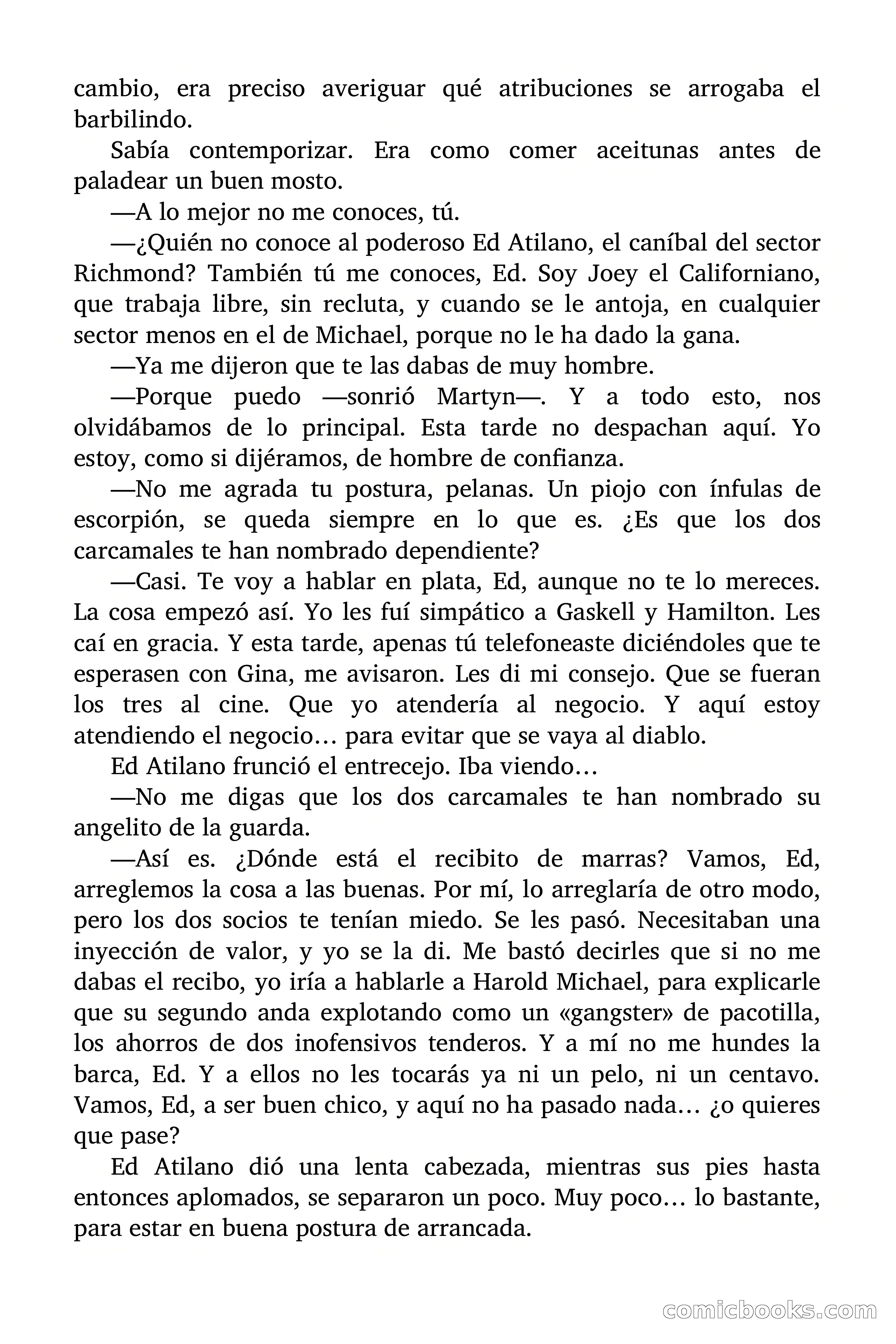 El asesino reside en comisaría — page 34 of 94