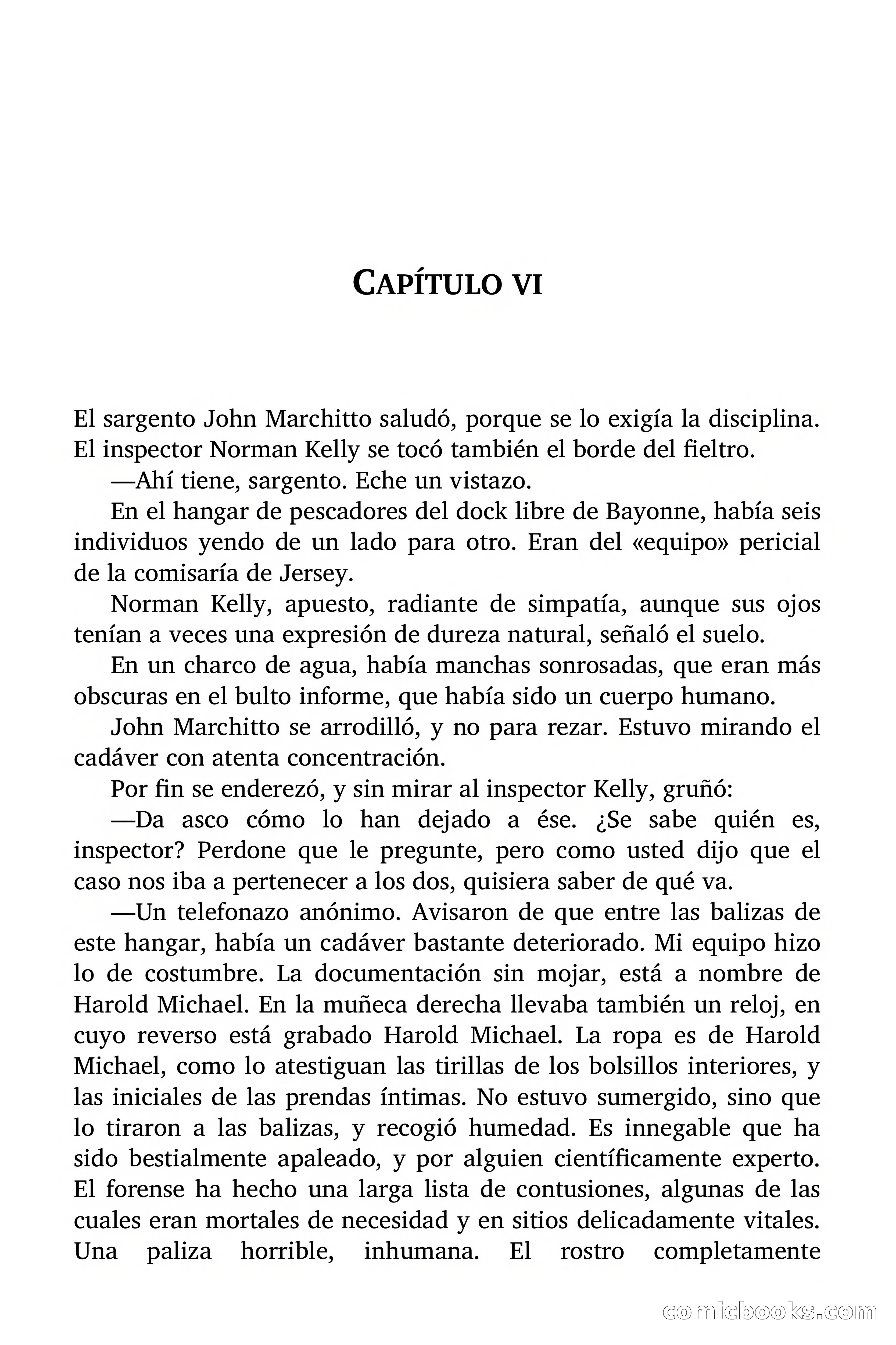 El asesino reside en comisaría — page 36 of 94
