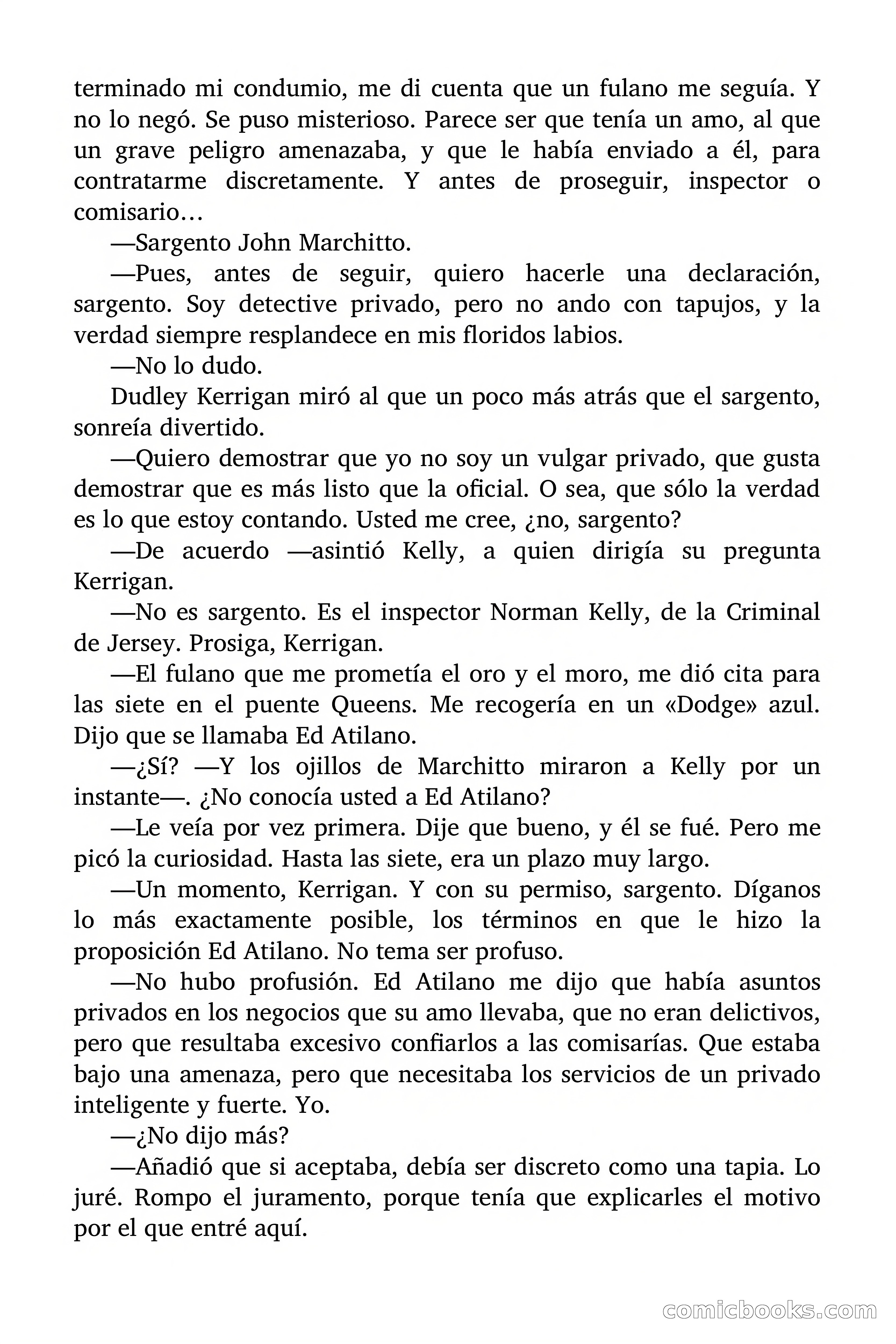 El asesino reside en comisaría — page 40 of 94