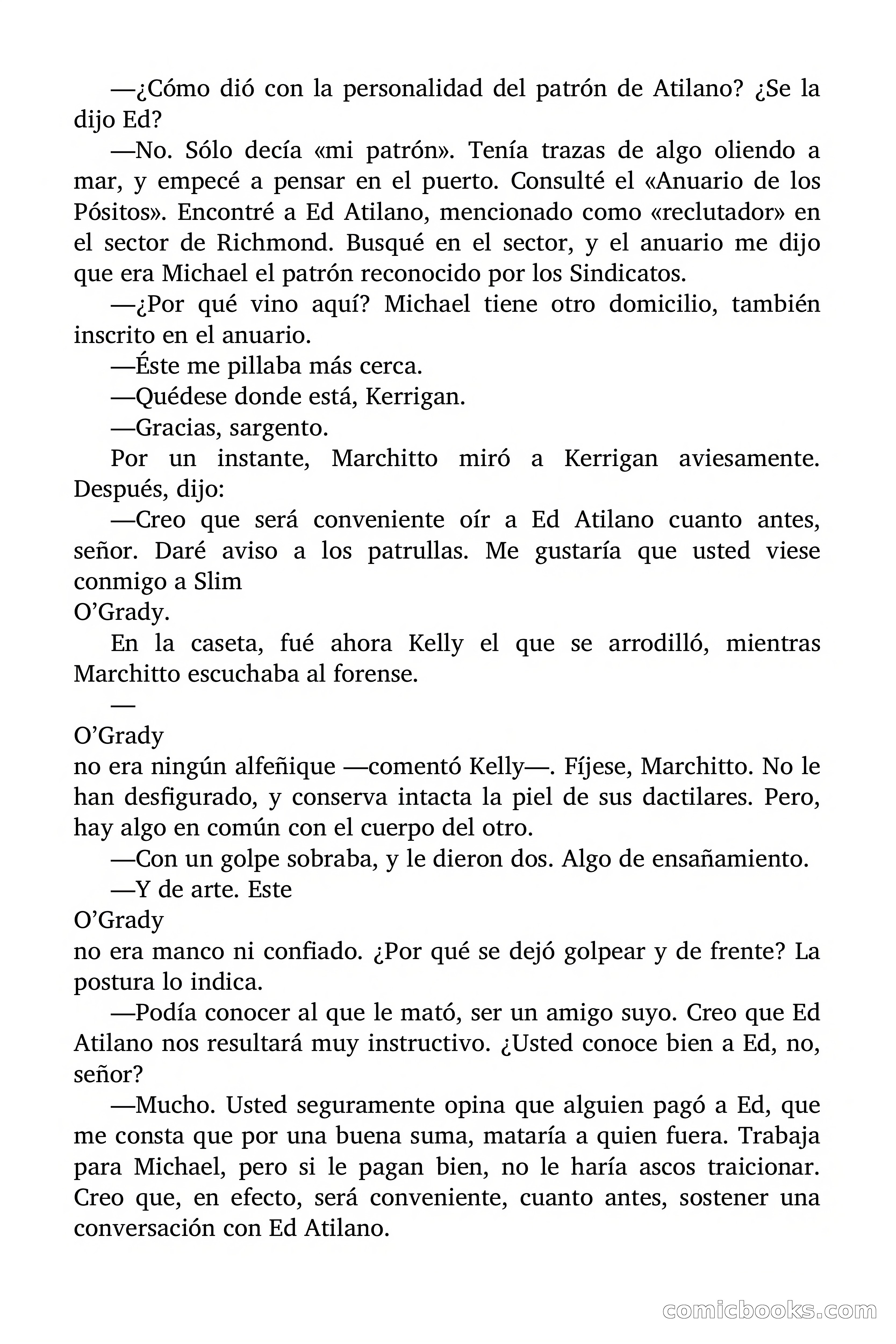 El asesino reside en comisaría — page 41 of 94