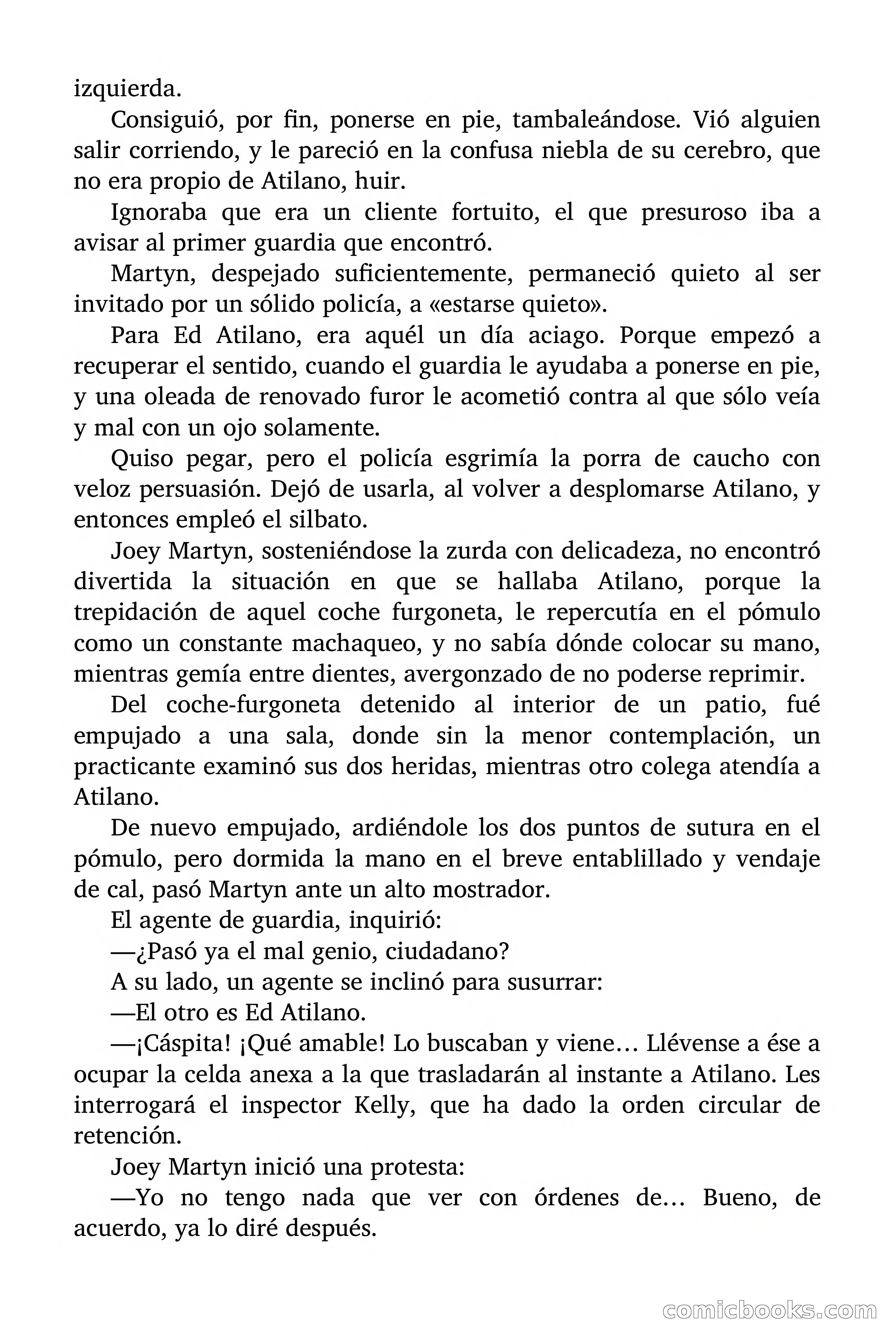 El asesino reside en comisaría — page 43 of 94
