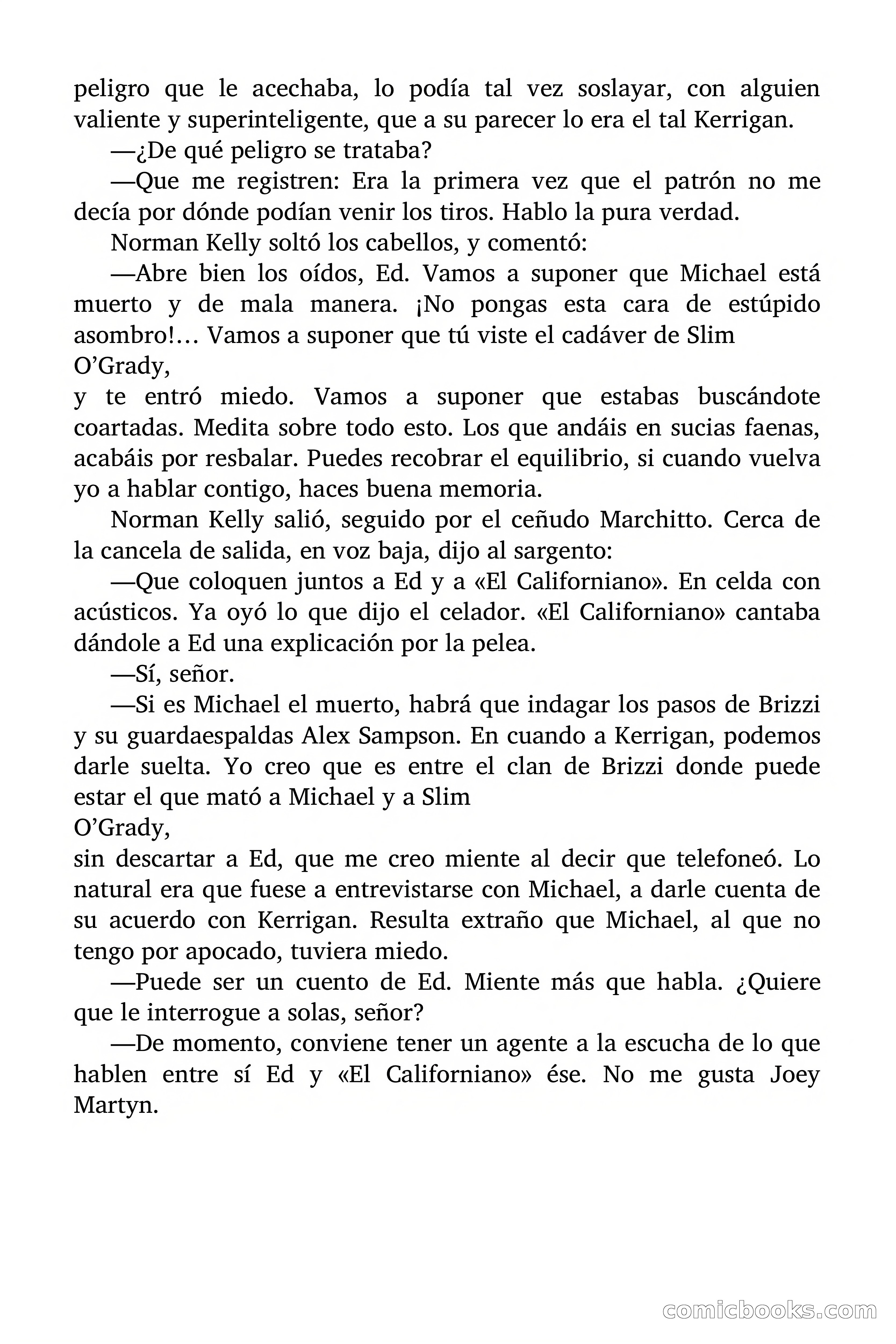 El asesino reside en comisaría — page 46 of 94