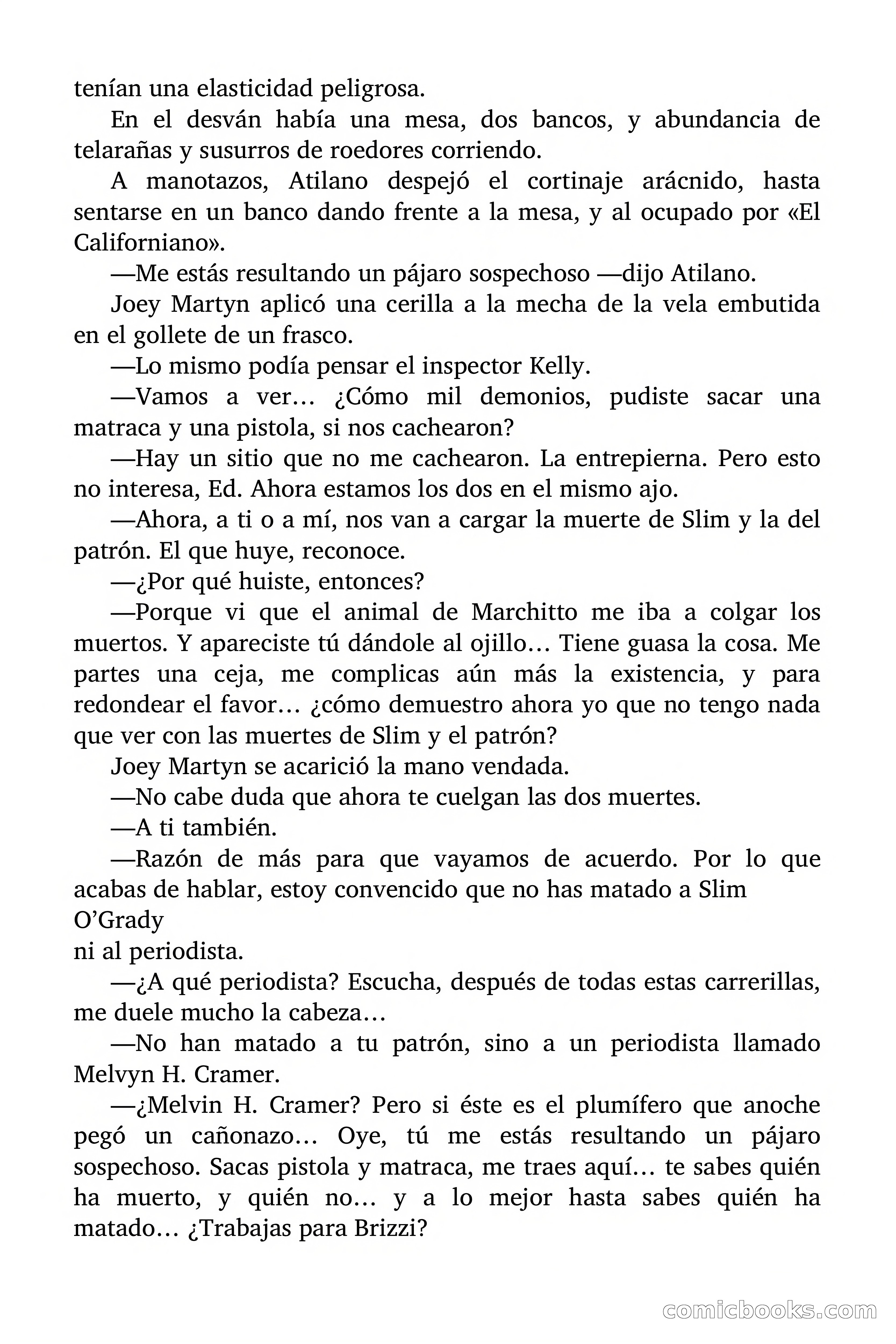 El asesino reside en comisaría — page 57 of 94