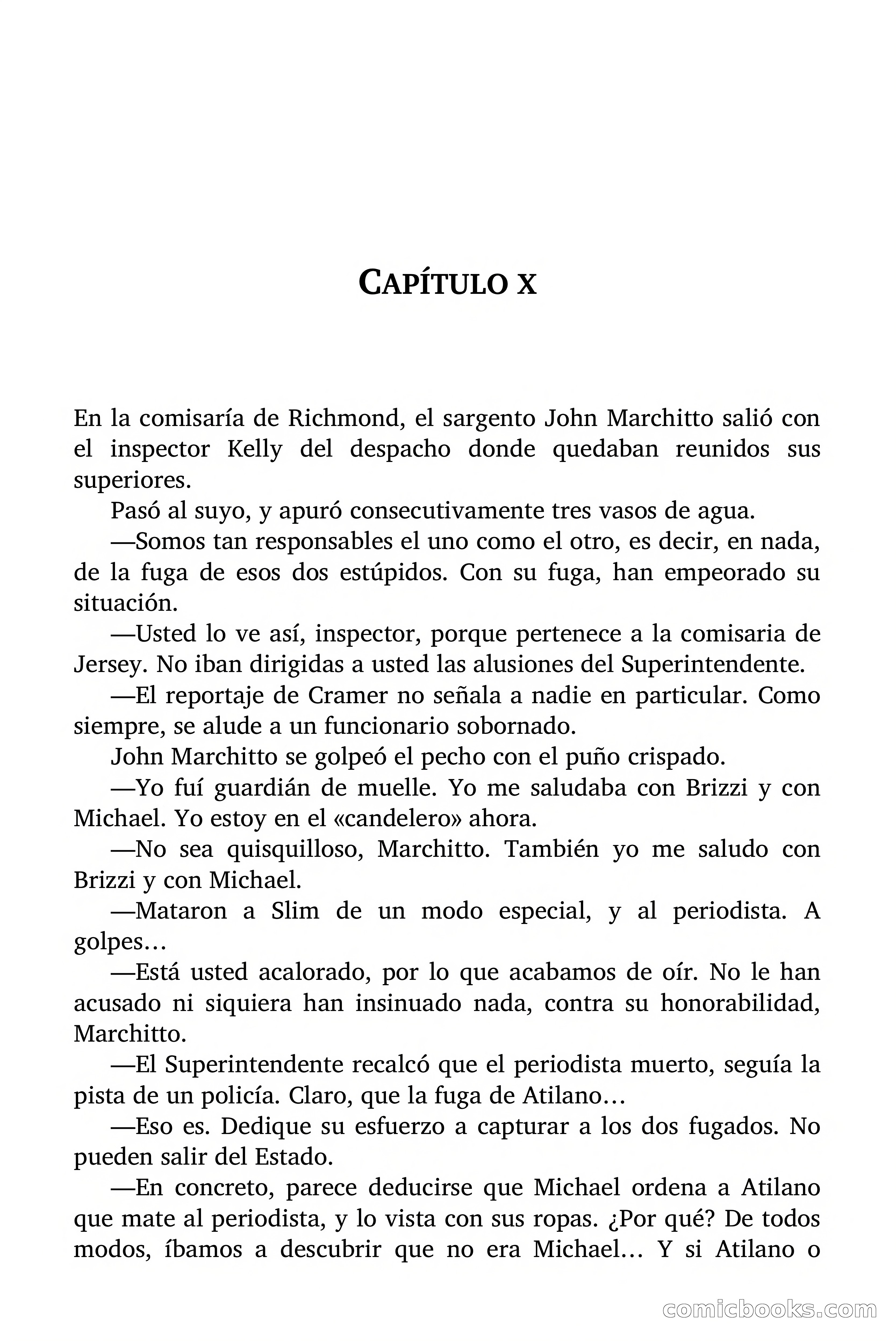 El asesino reside en comisaría — page 62 of 94