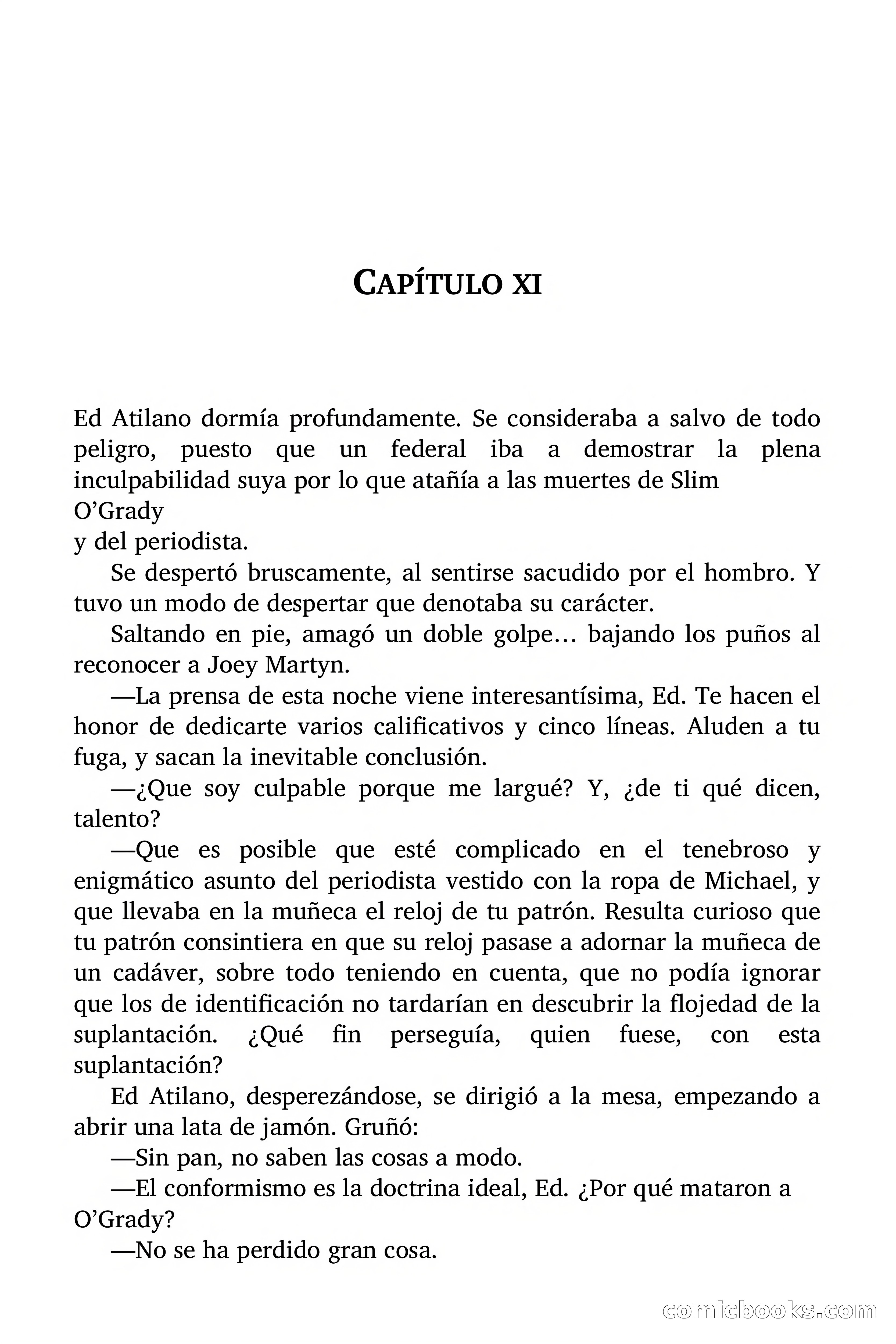 El asesino reside en comisaría — page 72 of 94