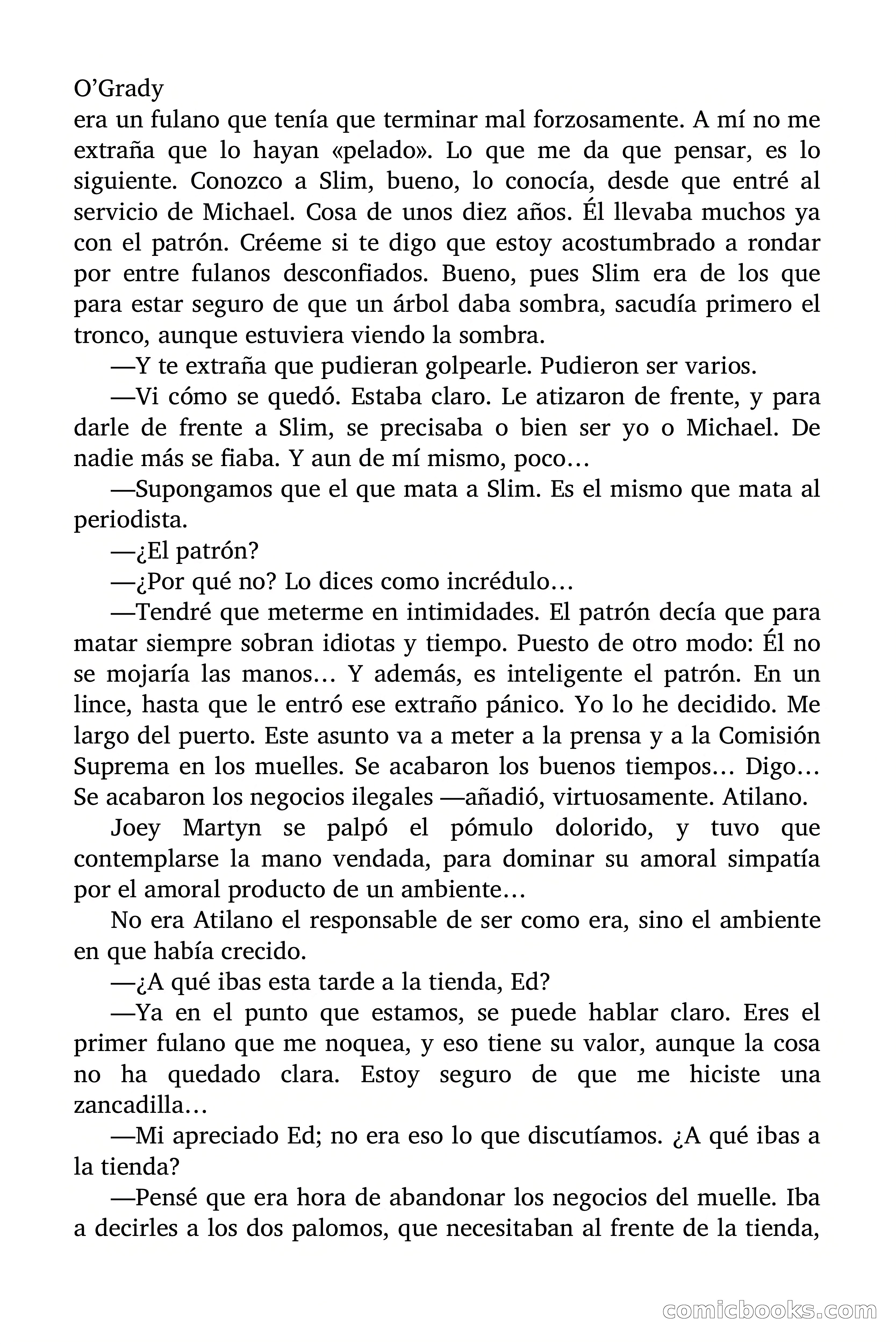 El asesino reside en comisaría — page 73 of 94