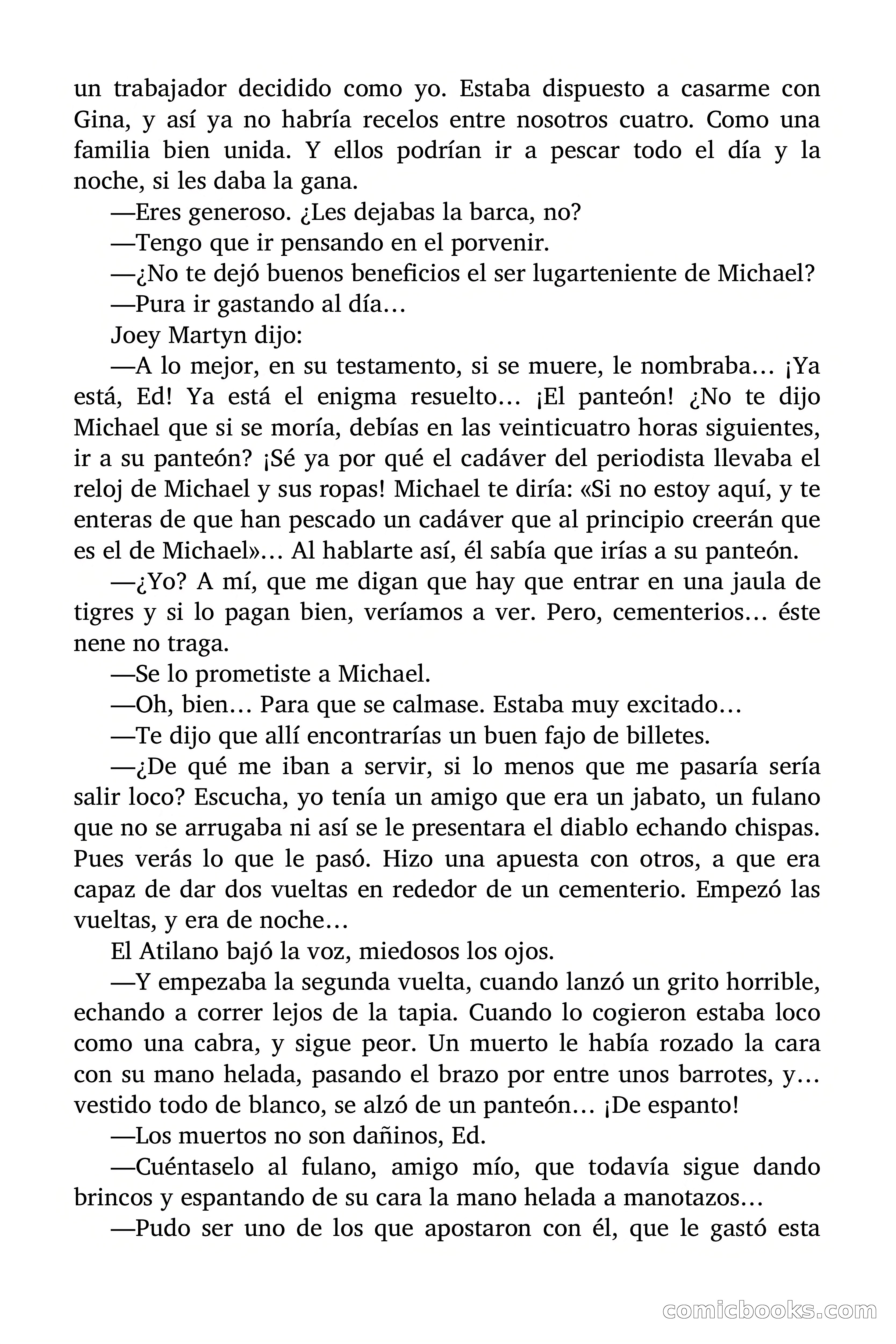 El asesino reside en comisaría — page 74 of 94