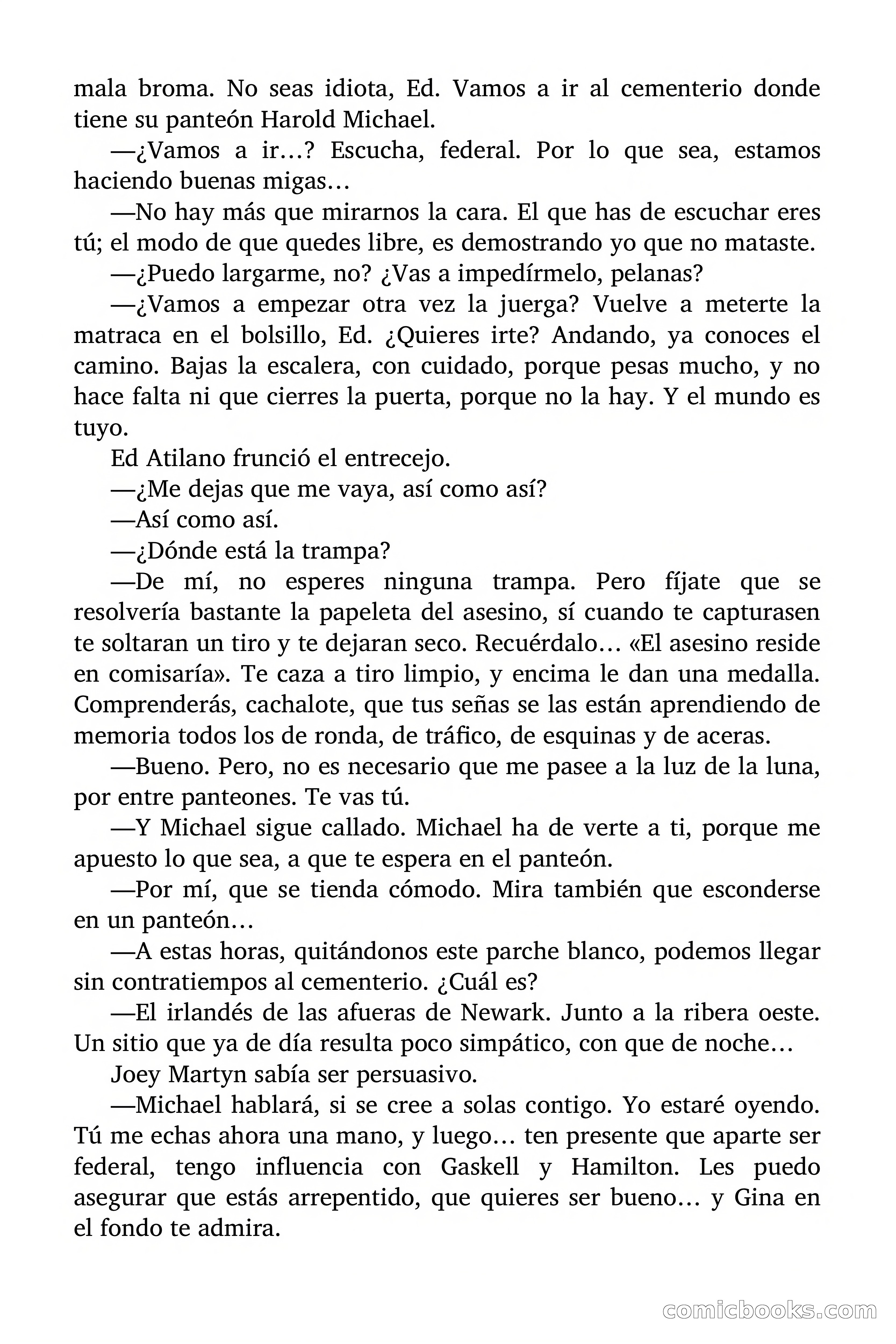 El asesino reside en comisaría — page 75 of 94