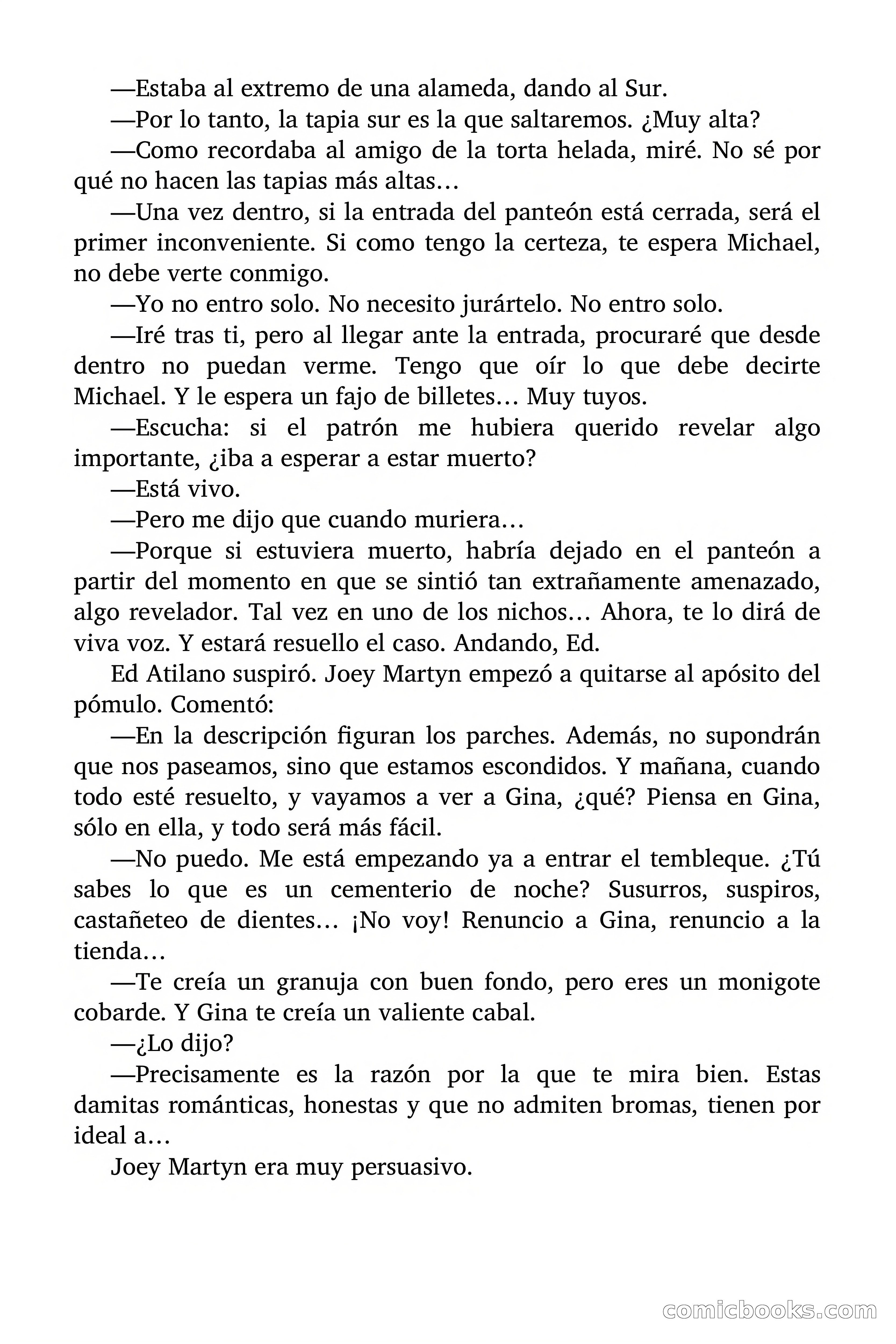 El asesino reside en comisaría — page 77 of 94