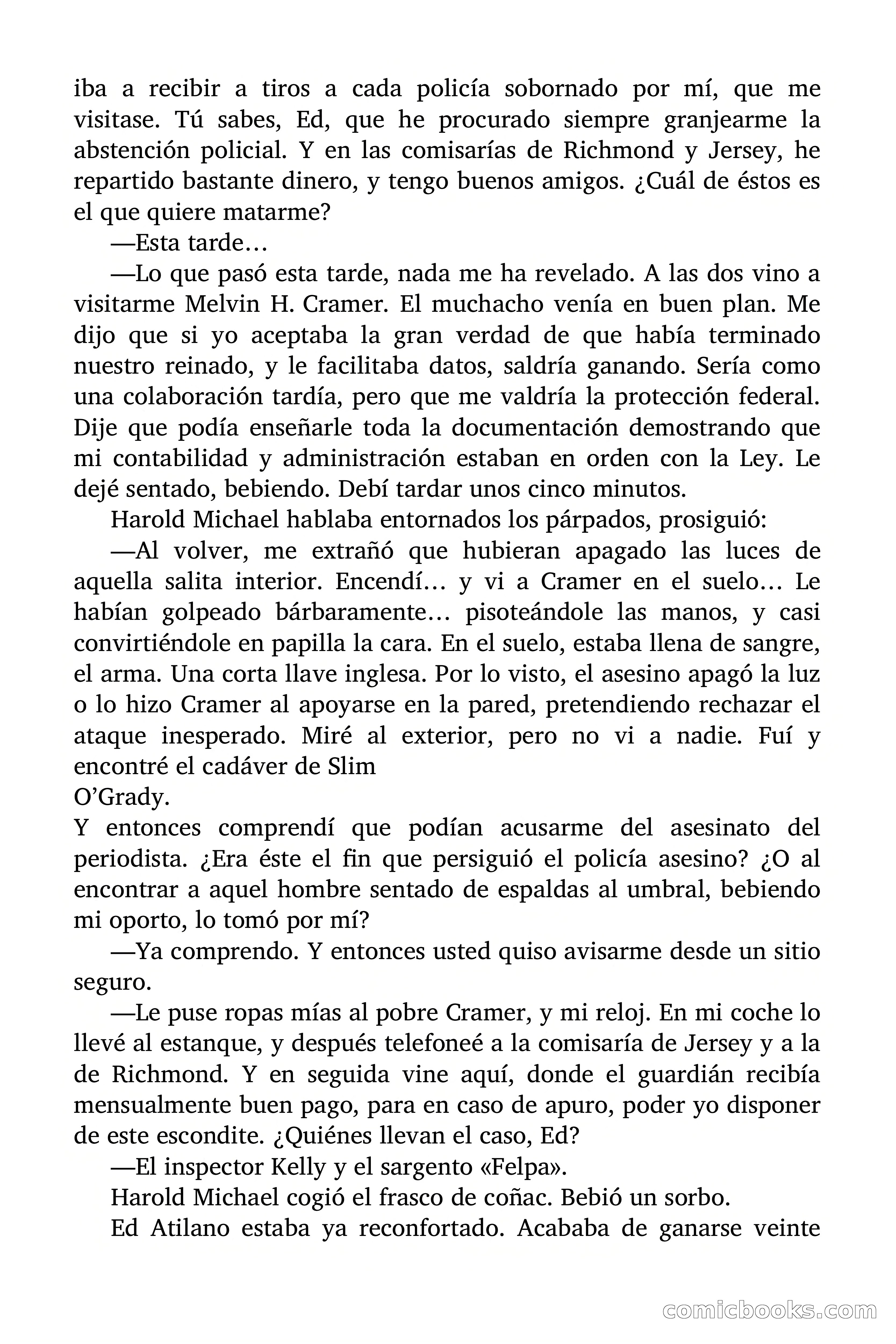 El asesino reside en comisaría — page 83 of 94
