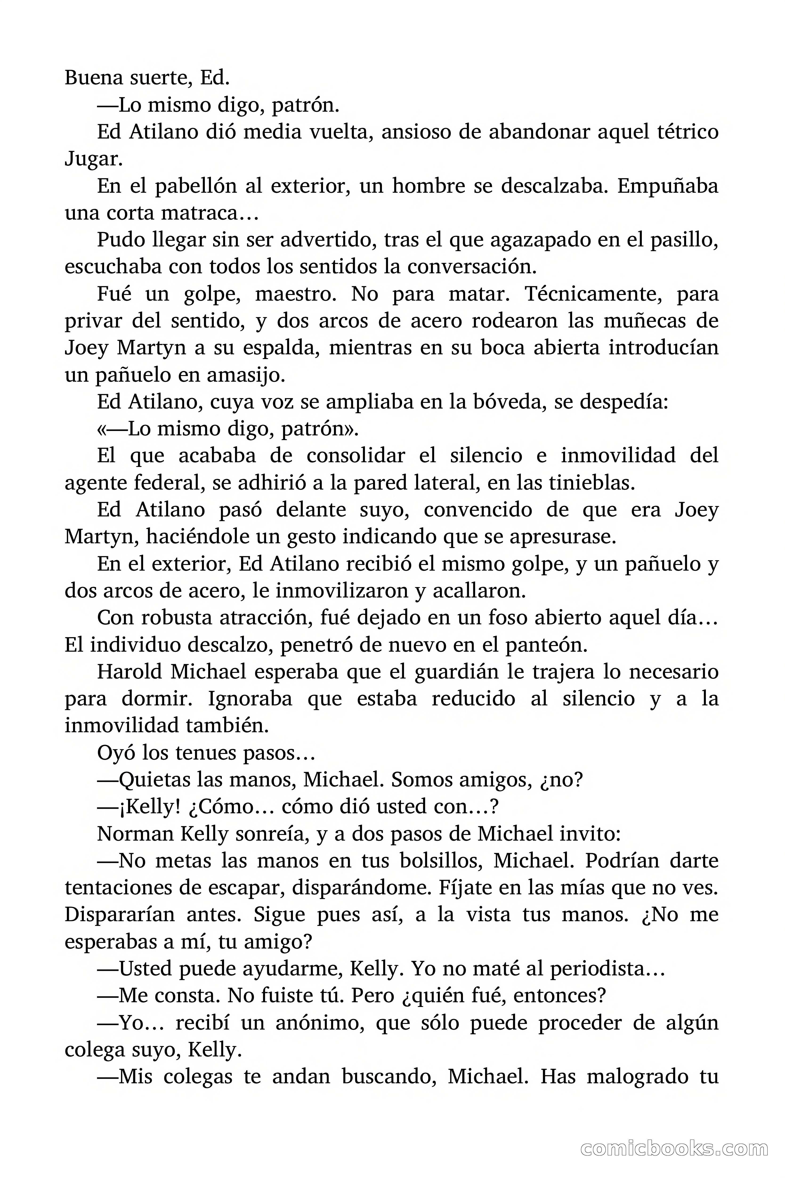 El asesino reside en comisaría — page 85 of 94