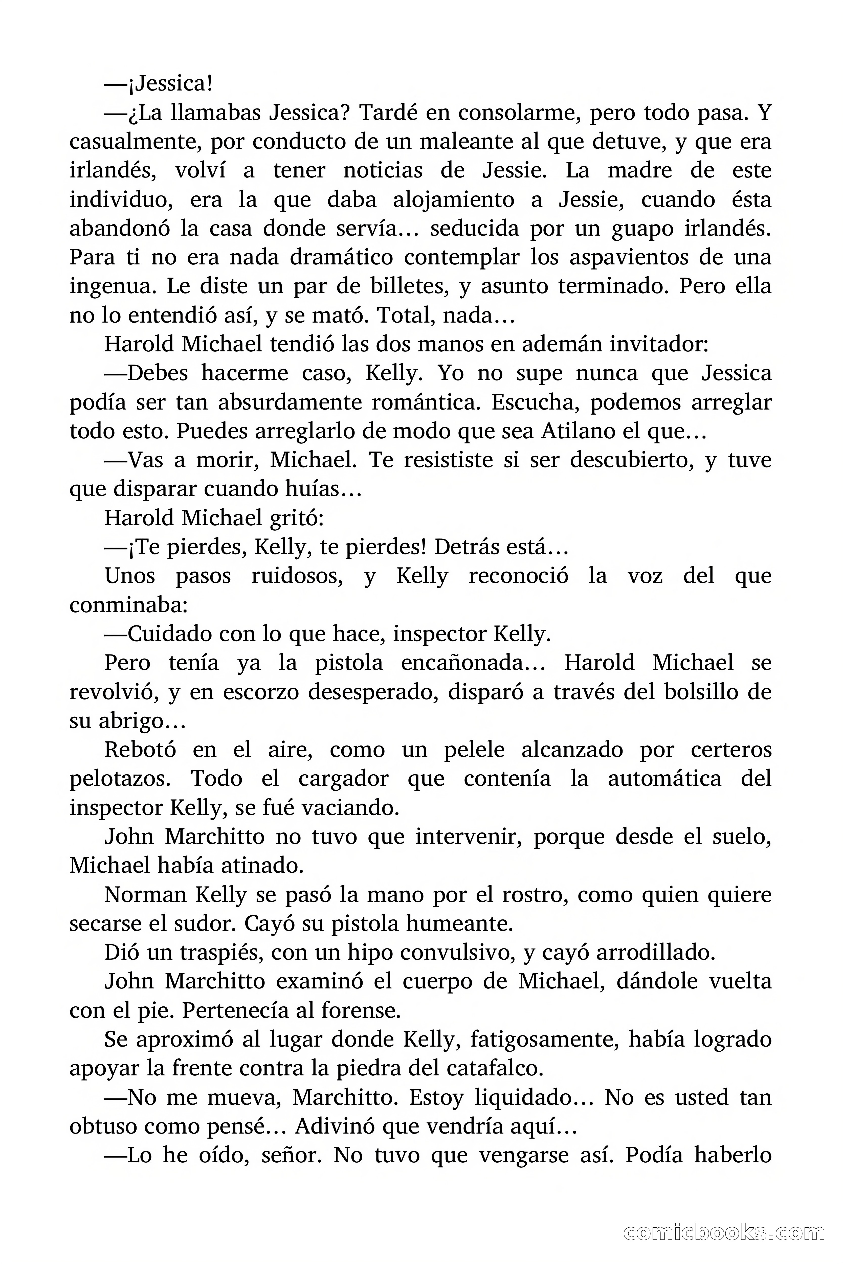 El asesino reside en comisaría — page 87 of 94