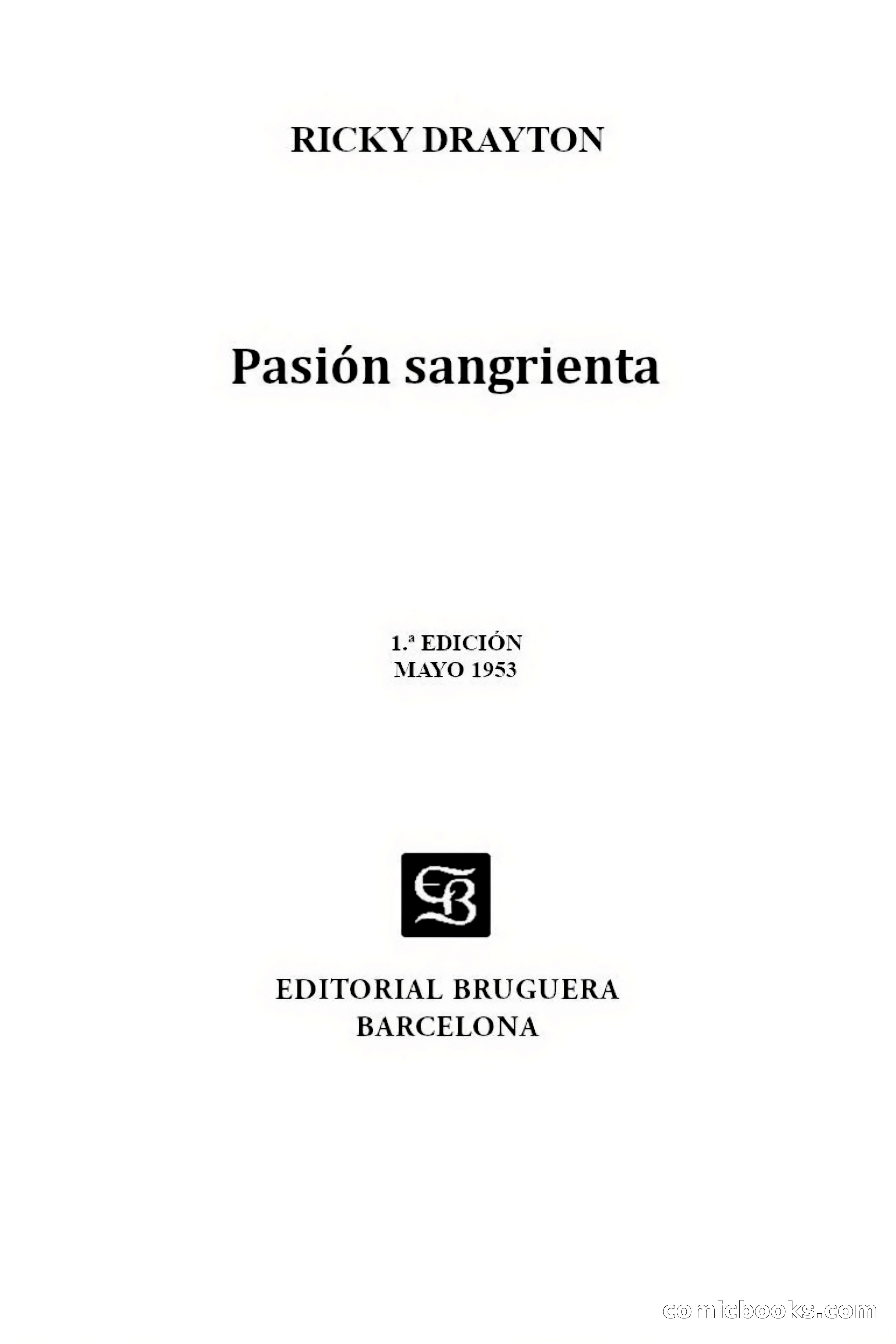 Pasión sangrienta — page 2 of 116