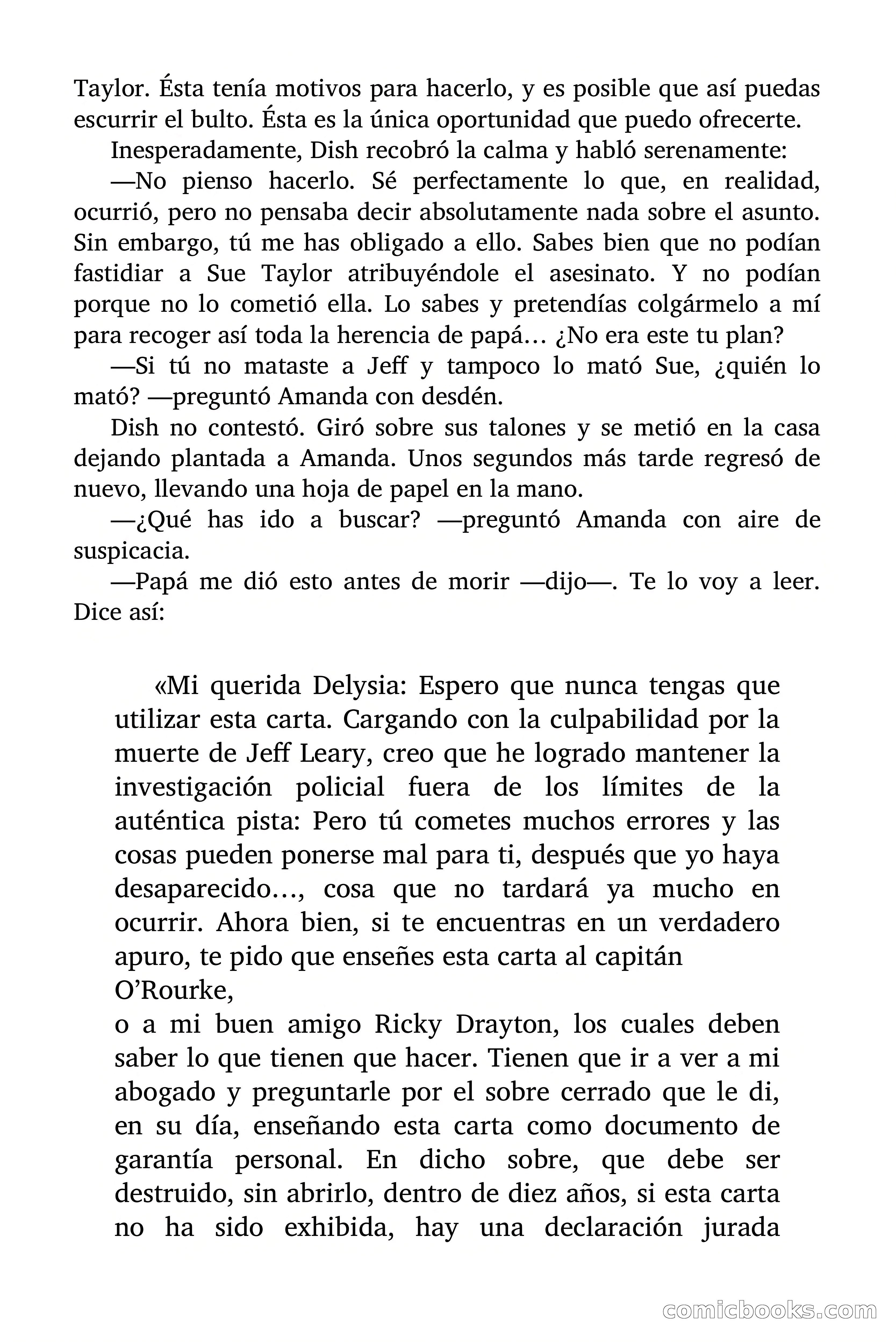 Pasión sangrienta — page 110 of 116