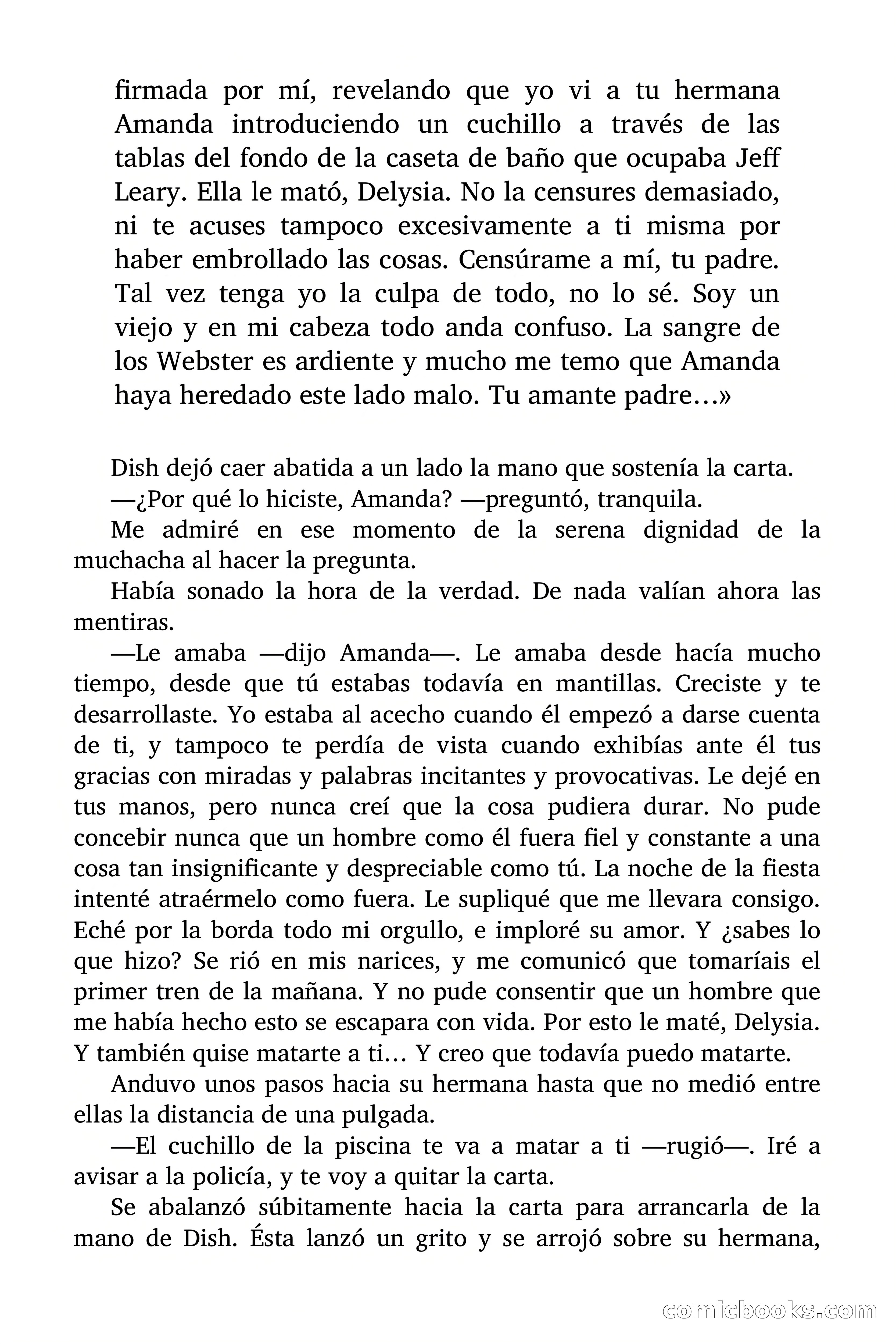 Pasión sangrienta — page 111 of 116
