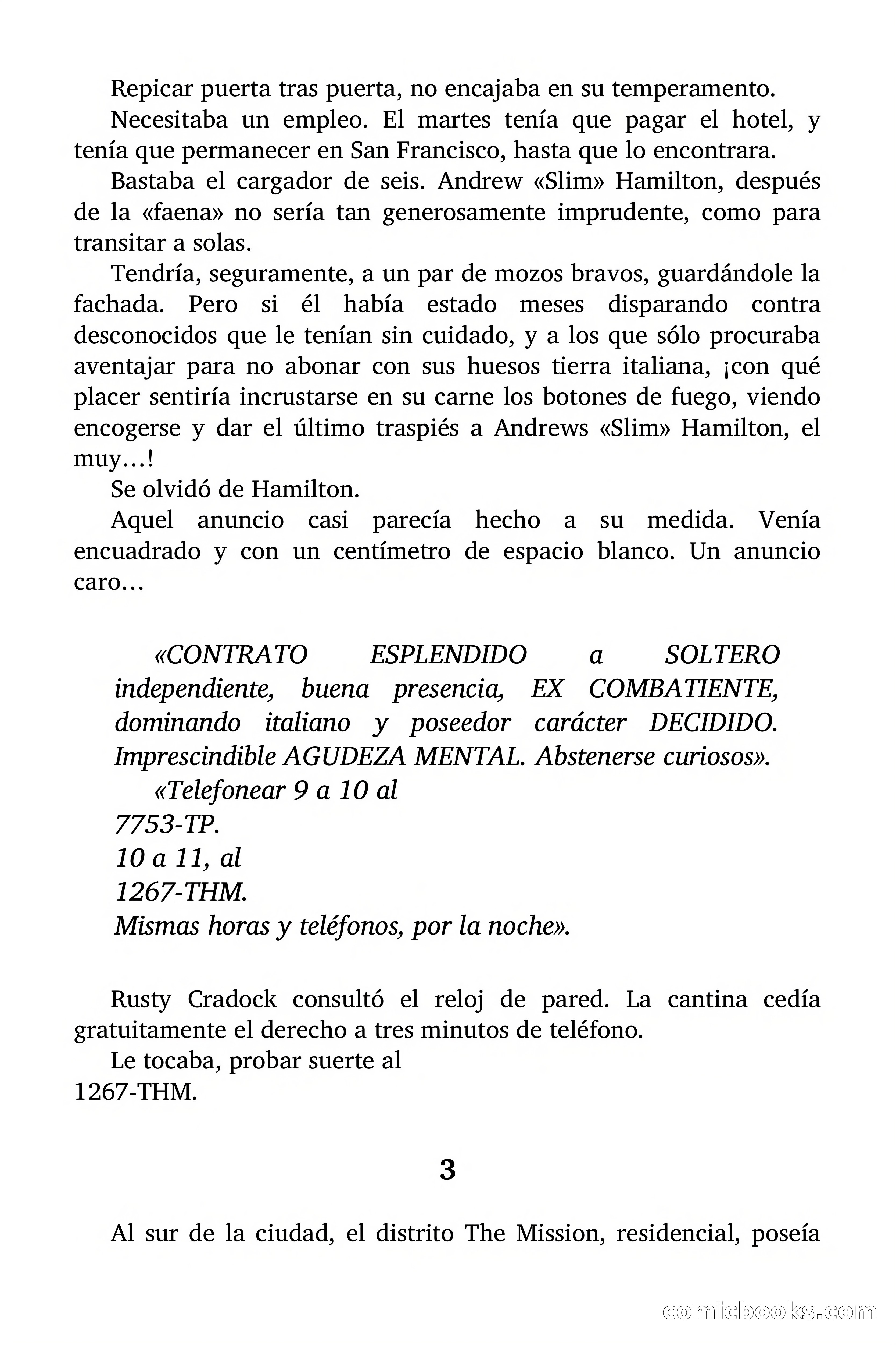 Detective Magazine: El caso de la pobre millonaria — page 8 of 103