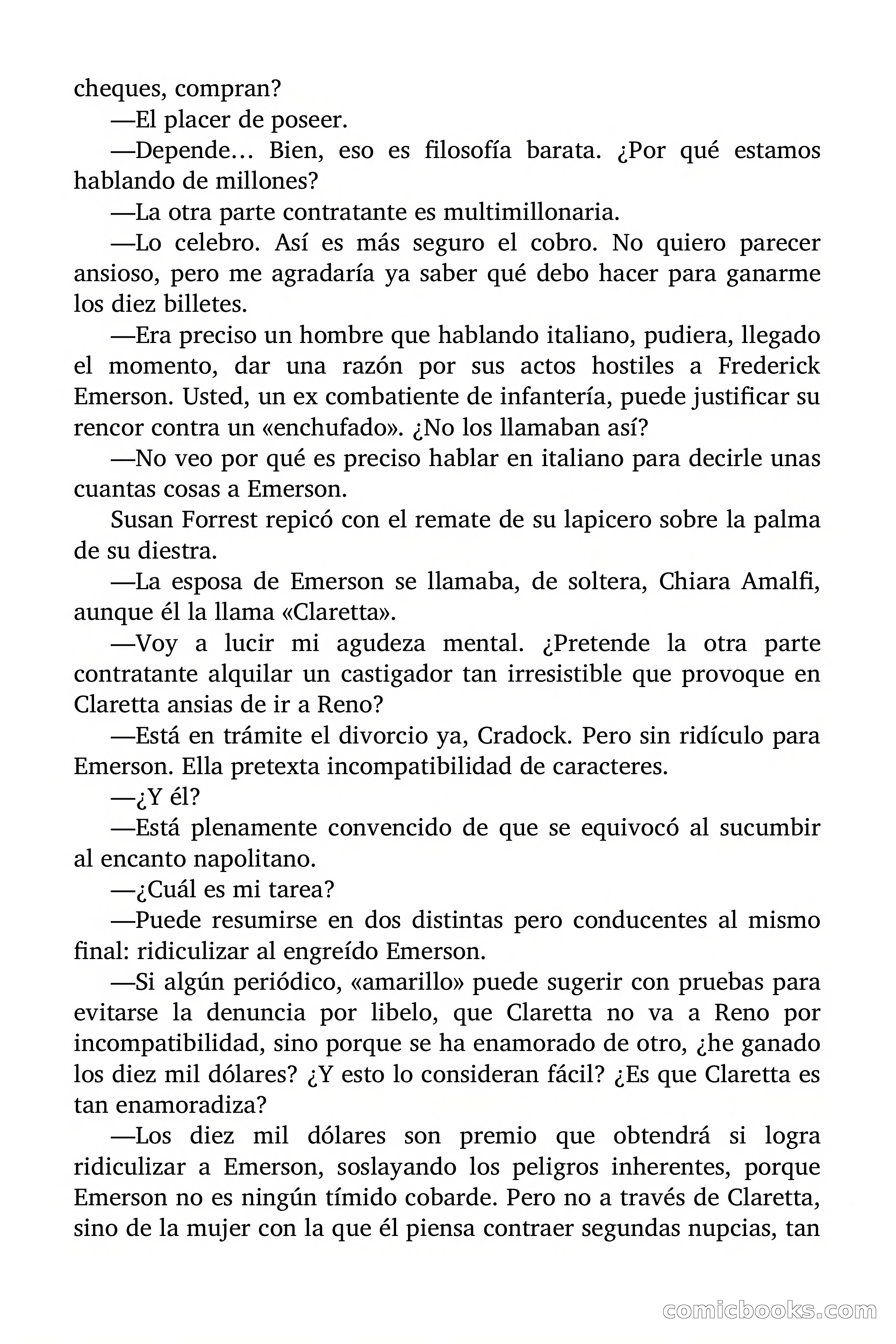 Detective Magazine: El caso de la pobre millonaria — page 23 of 103