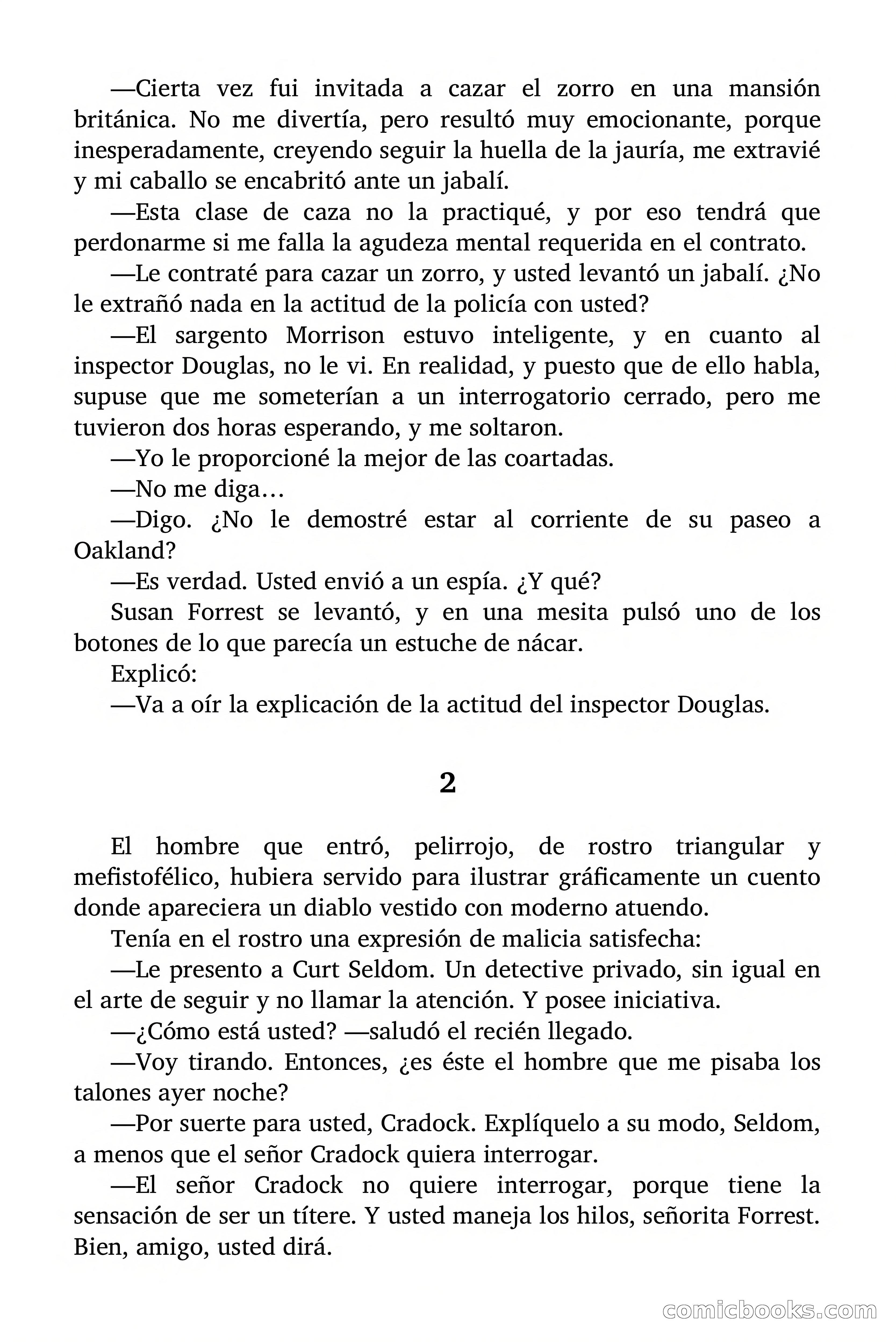 Detective Magazine: El caso de la pobre millonaria — page 56 of 103