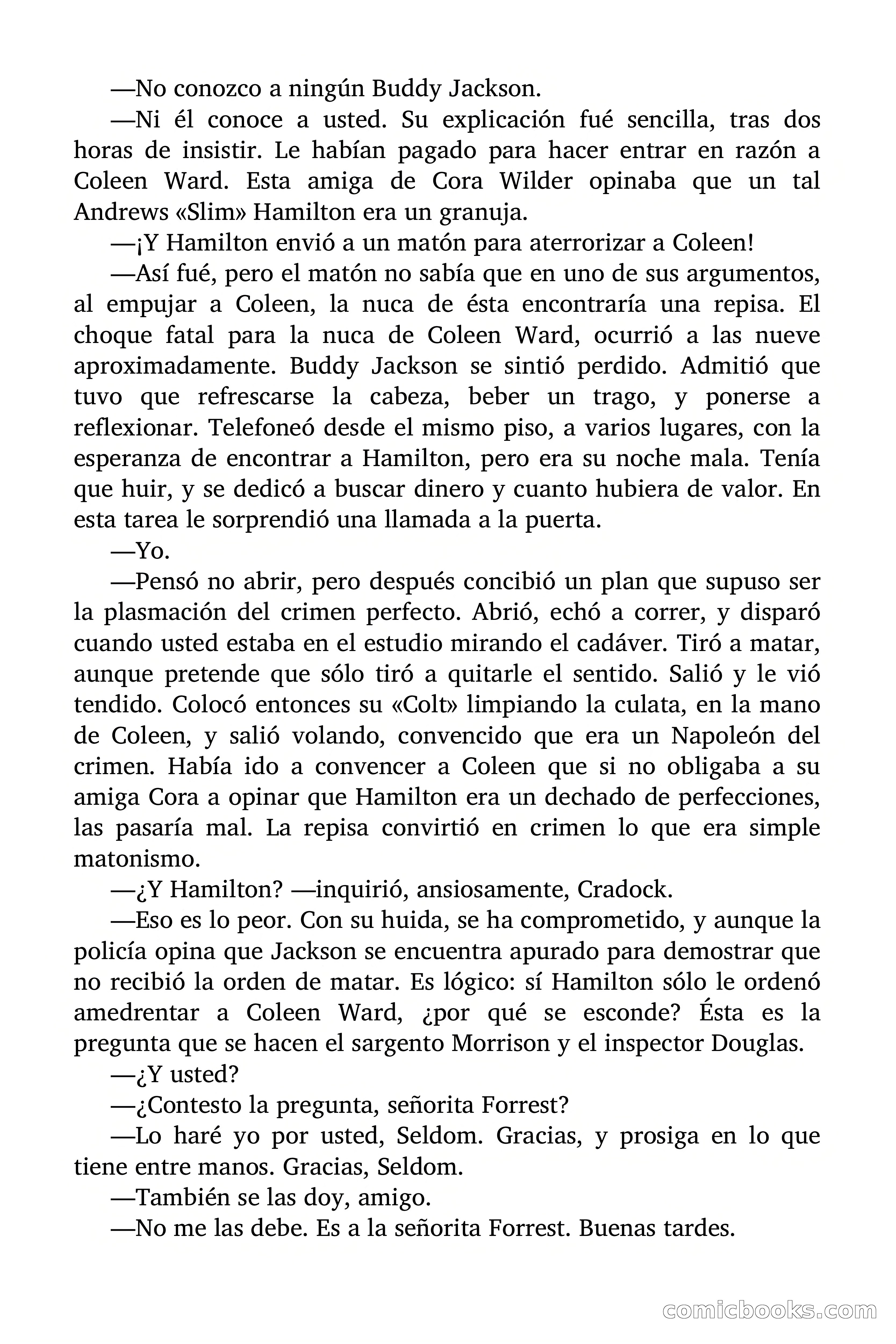 Detective Magazine: El caso de la pobre millonaria — page 59 of 103