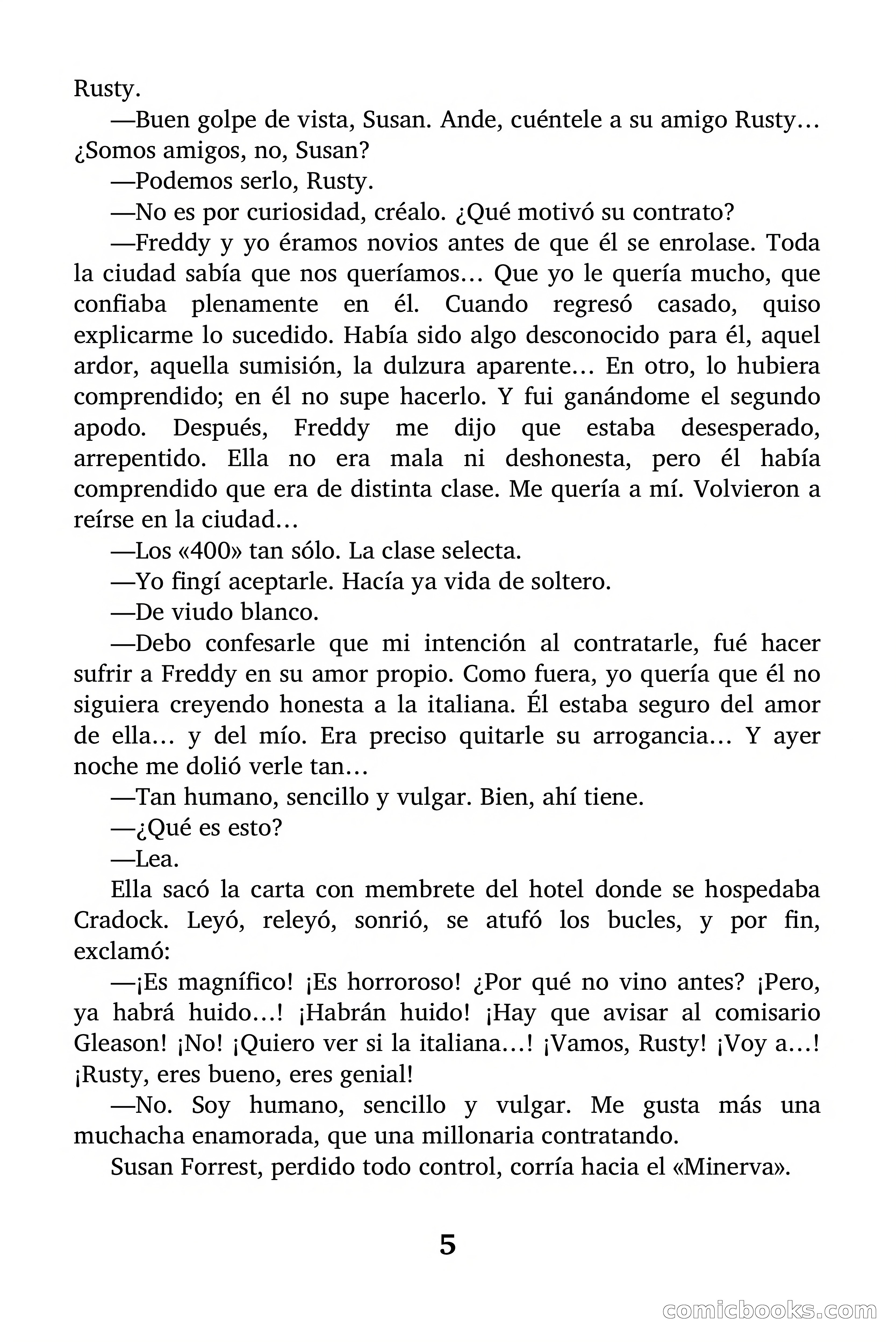 Detective Magazine: El caso de la pobre millonaria — page 93 of 103