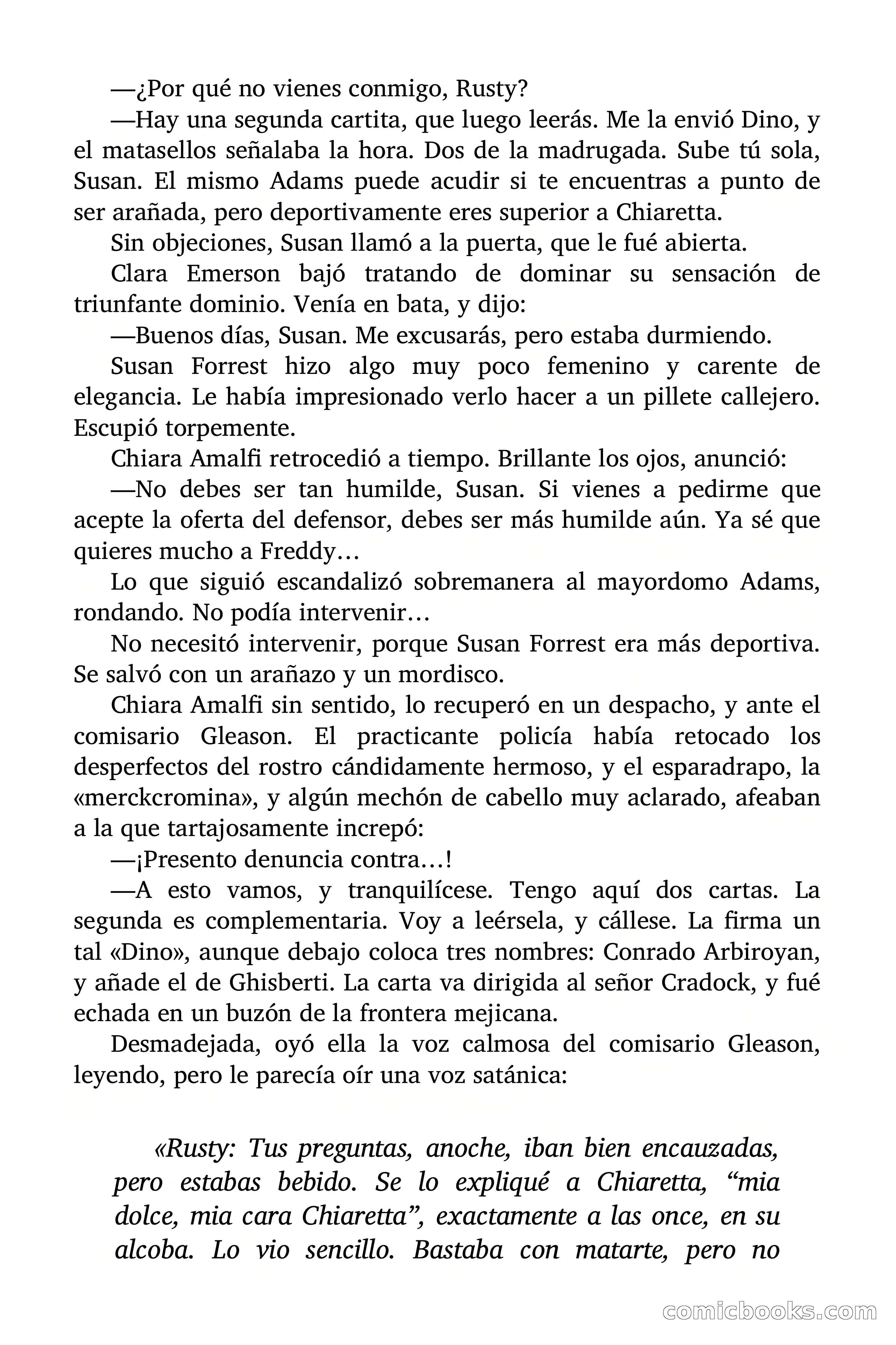 Detective Magazine: El caso de la pobre millonaria — page 94 of 103