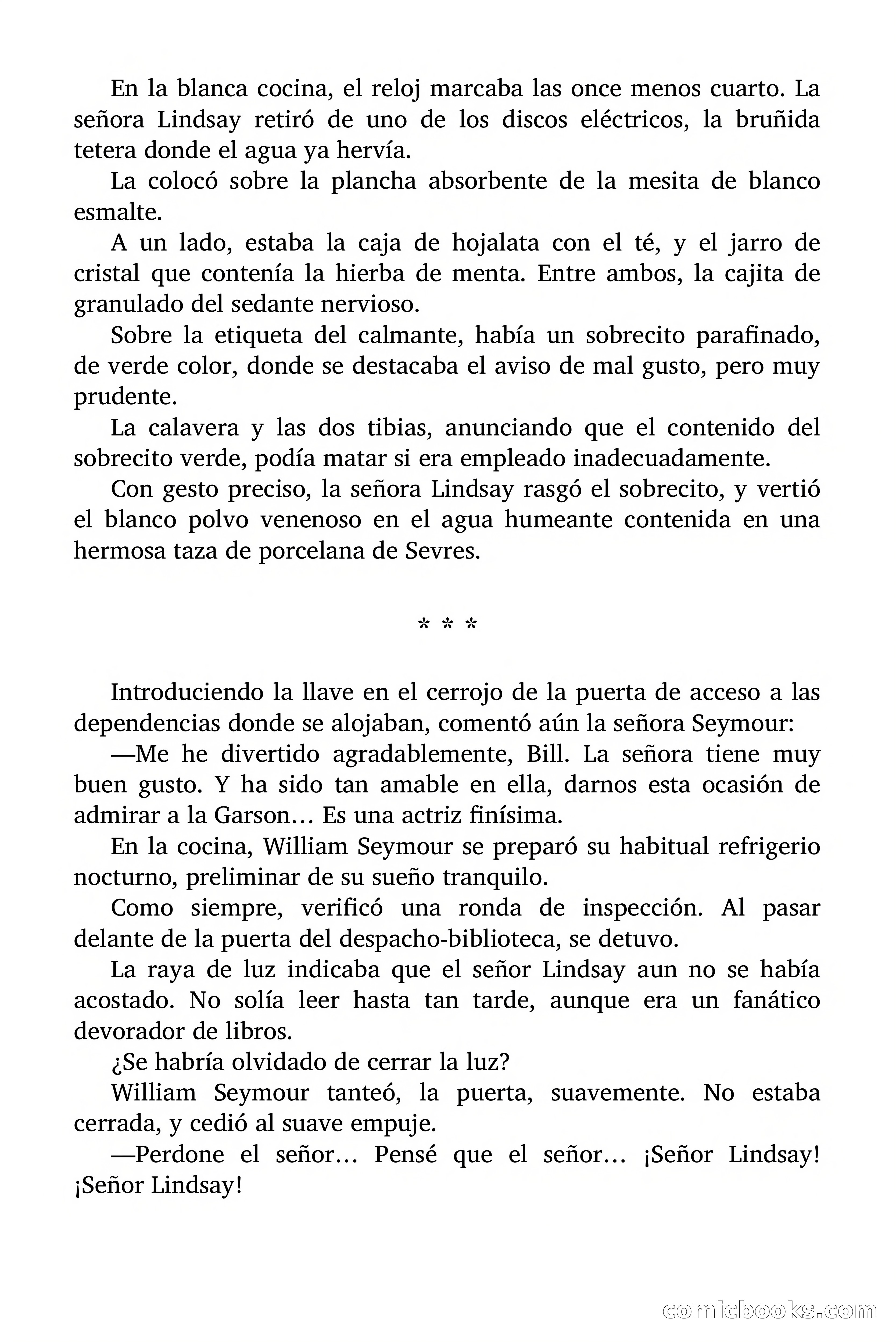 Nardos para tu viuda (Flowers for Your Widow) — page 9 of 88