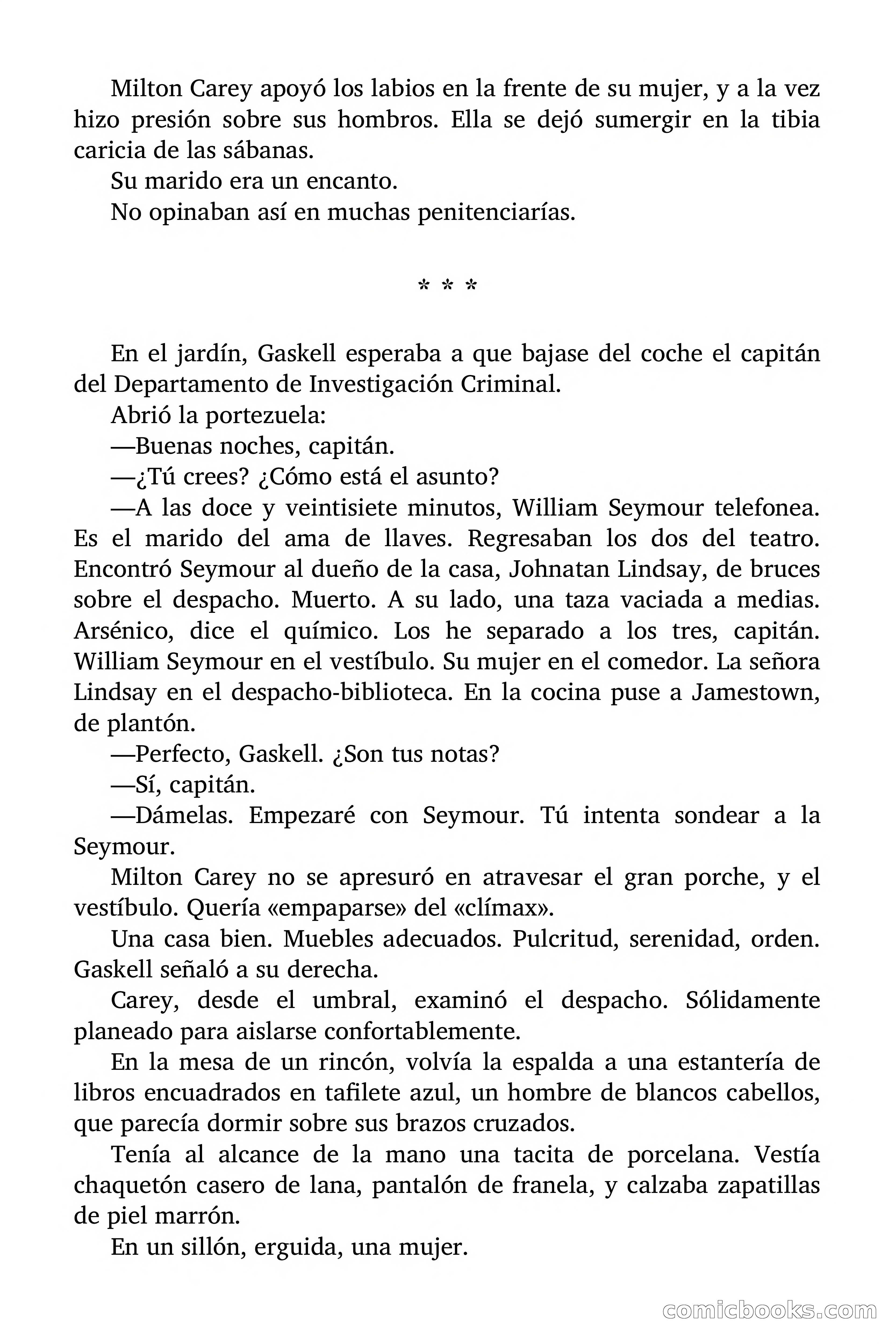 Nardos para tu viuda (Flowers for Your Widow) — page 11 of 88