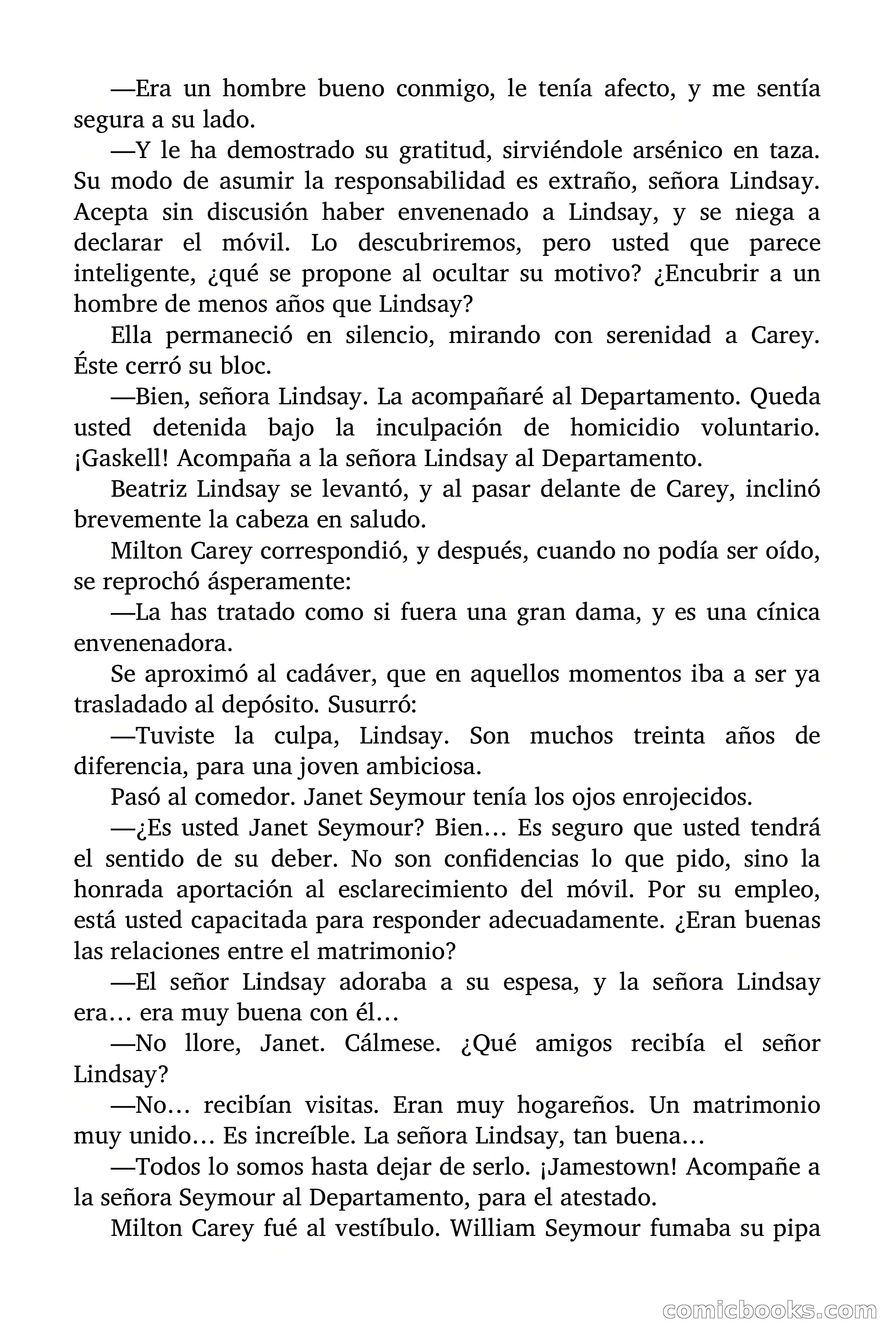 Nardos para tu viuda (Flowers for Your Widow) — page 15 of 88