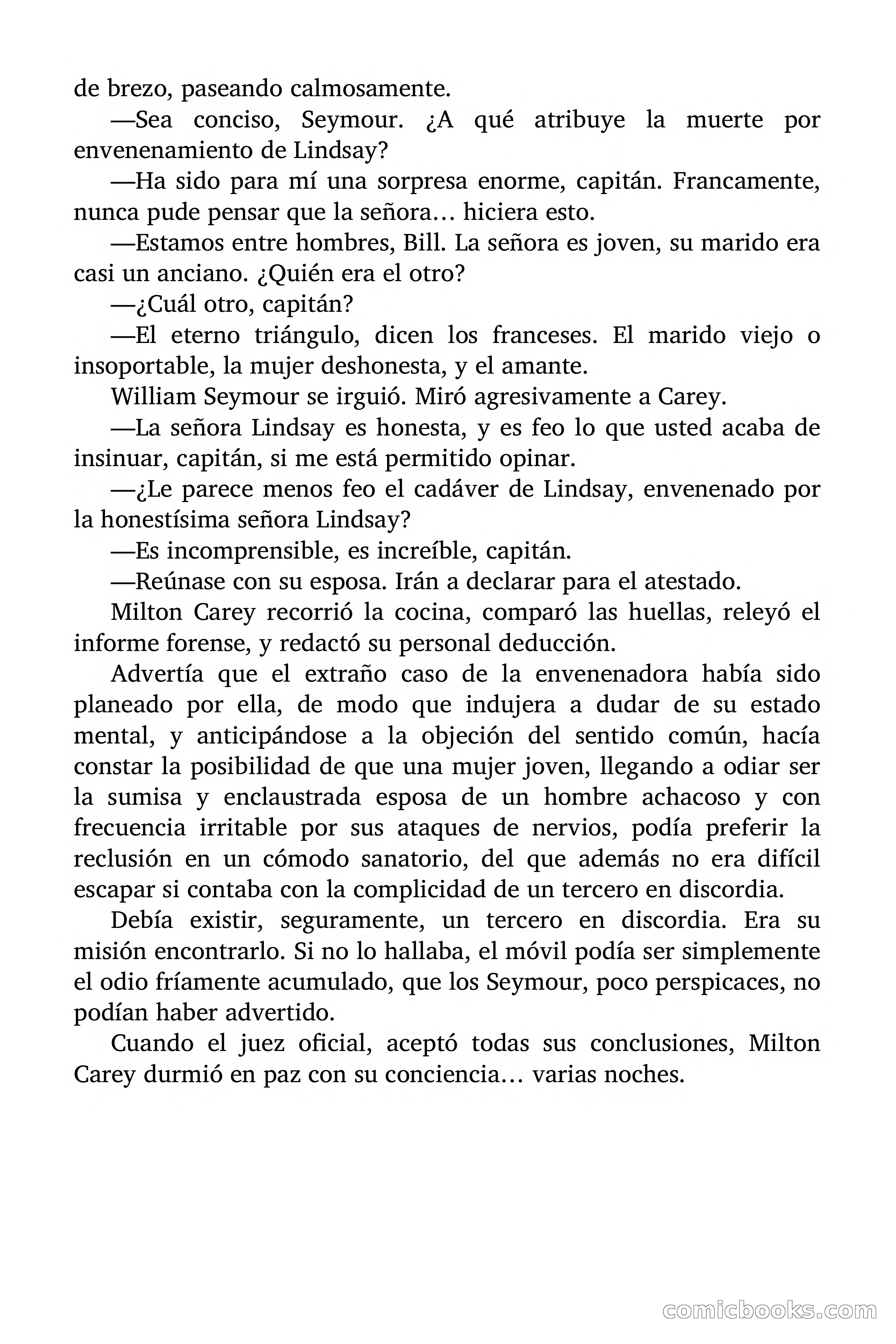 Nardos para tu viuda (Flowers for Your Widow) — page 16 of 88
