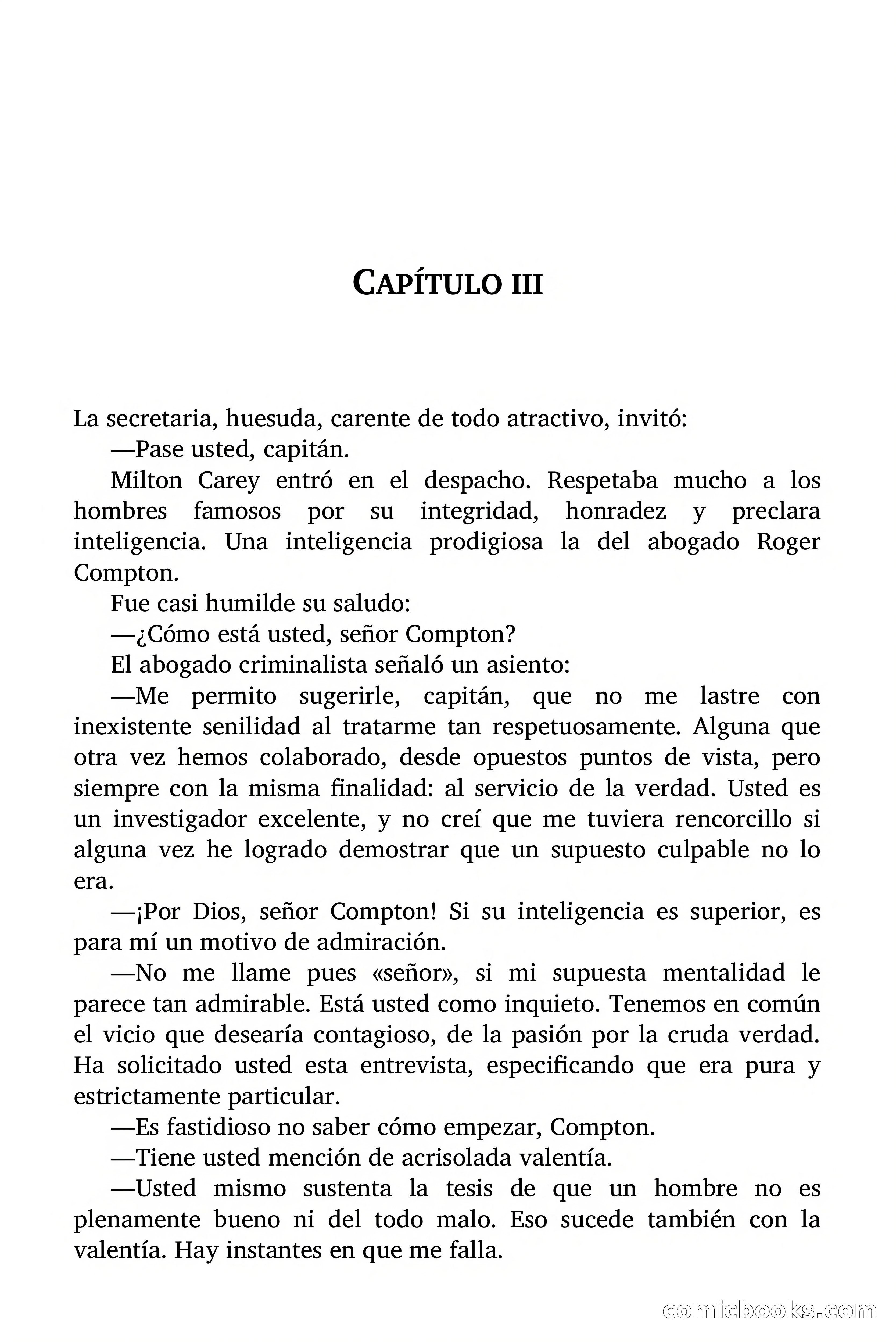Nardos para tu viuda (Flowers for Your Widow) — page 17 of 88