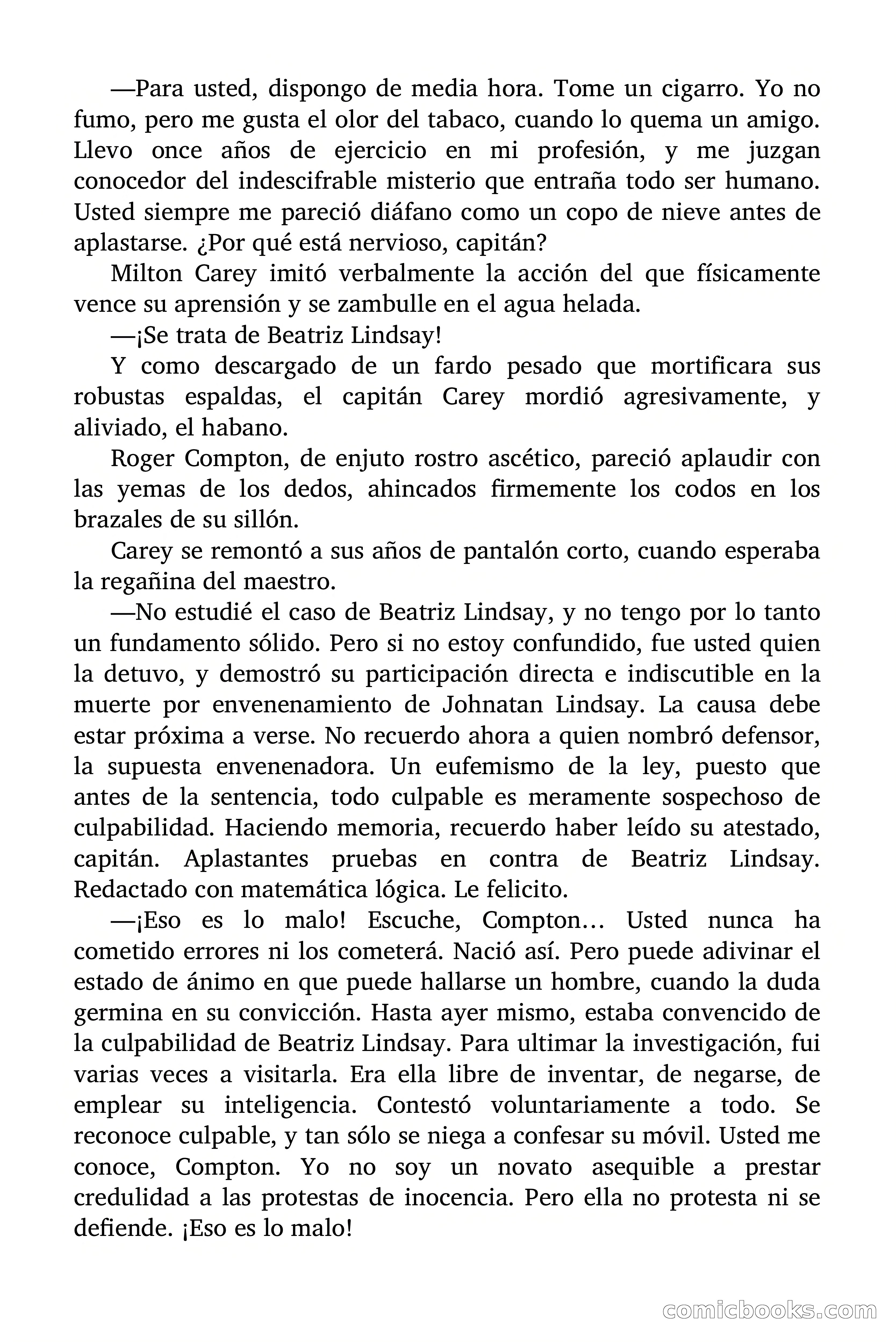 Nardos para tu viuda (Flowers for Your Widow) — page 18 of 88