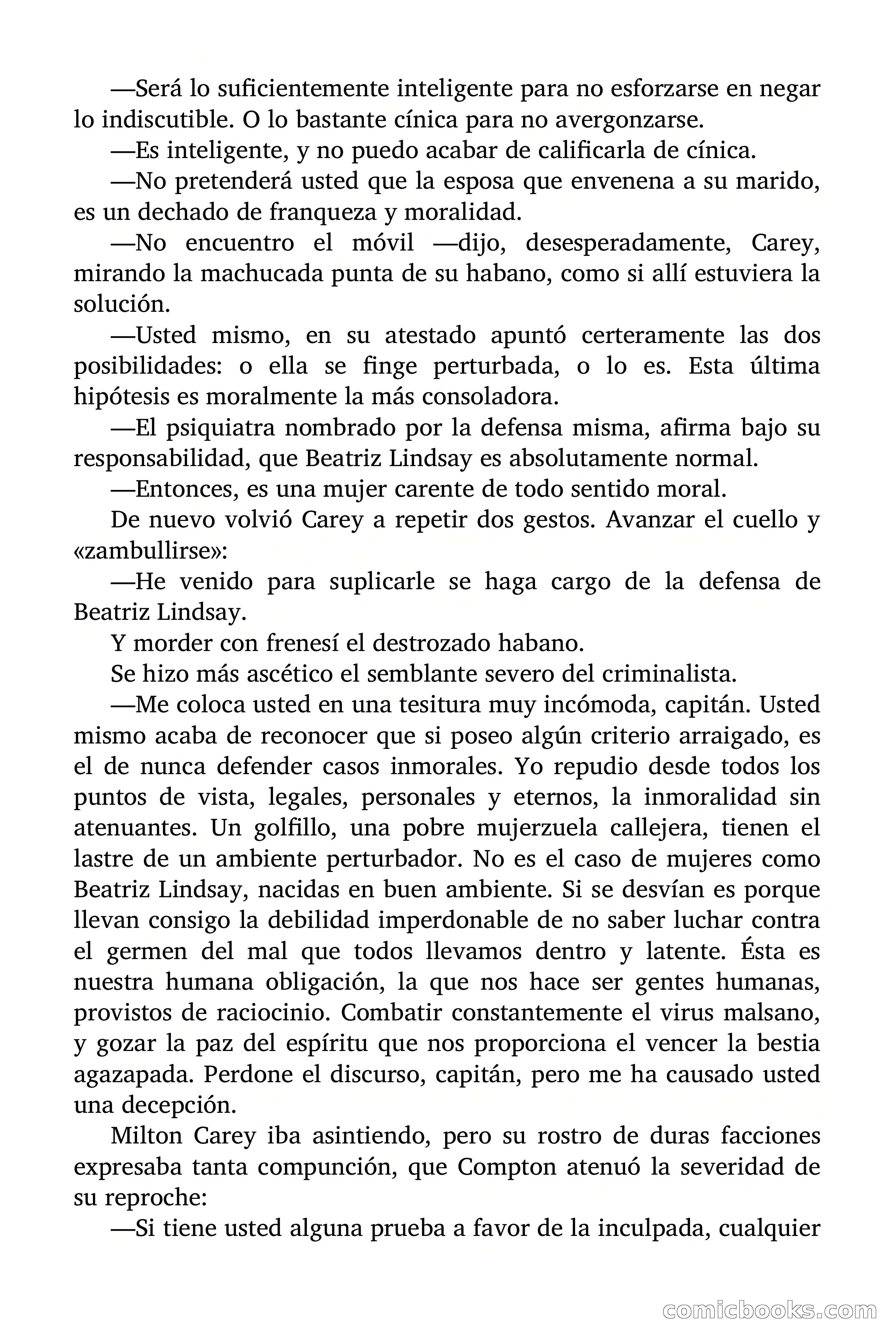 Nardos para tu viuda (Flowers for Your Widow) — page 19 of 88