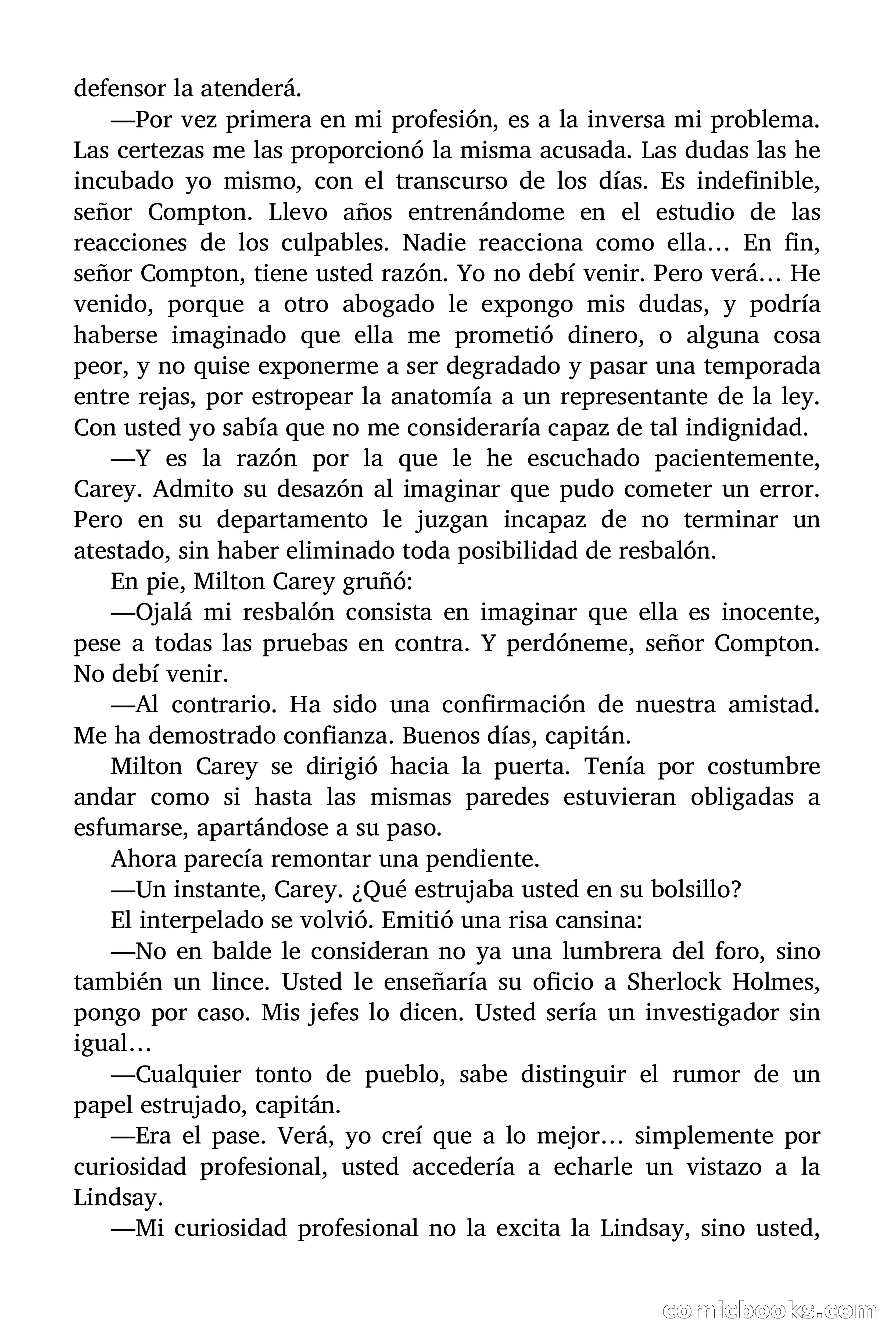 Nardos para tu viuda (Flowers for Your Widow) — page 20 of 88