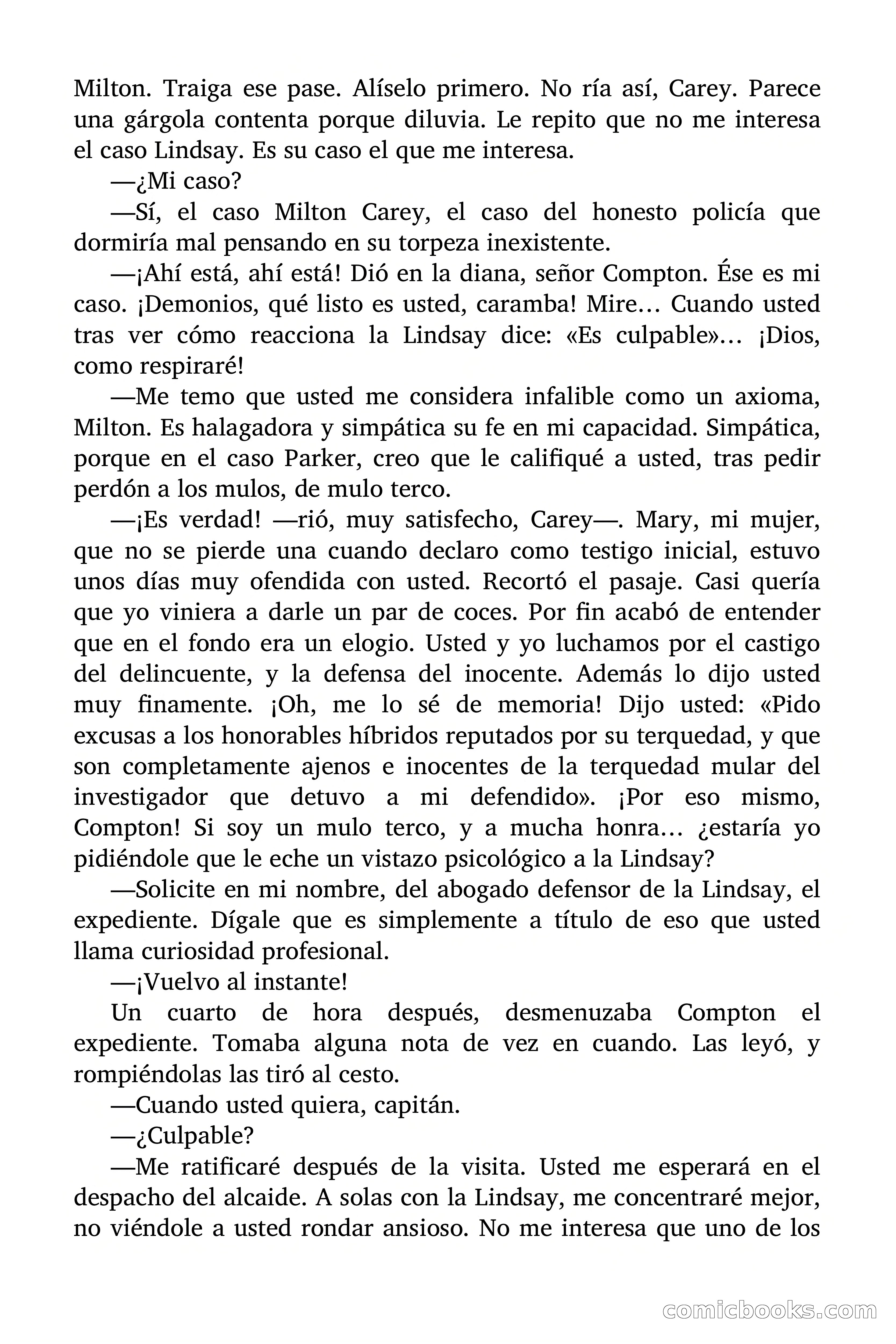 Nardos para tu viuda (Flowers for Your Widow) — page 21 of 88
