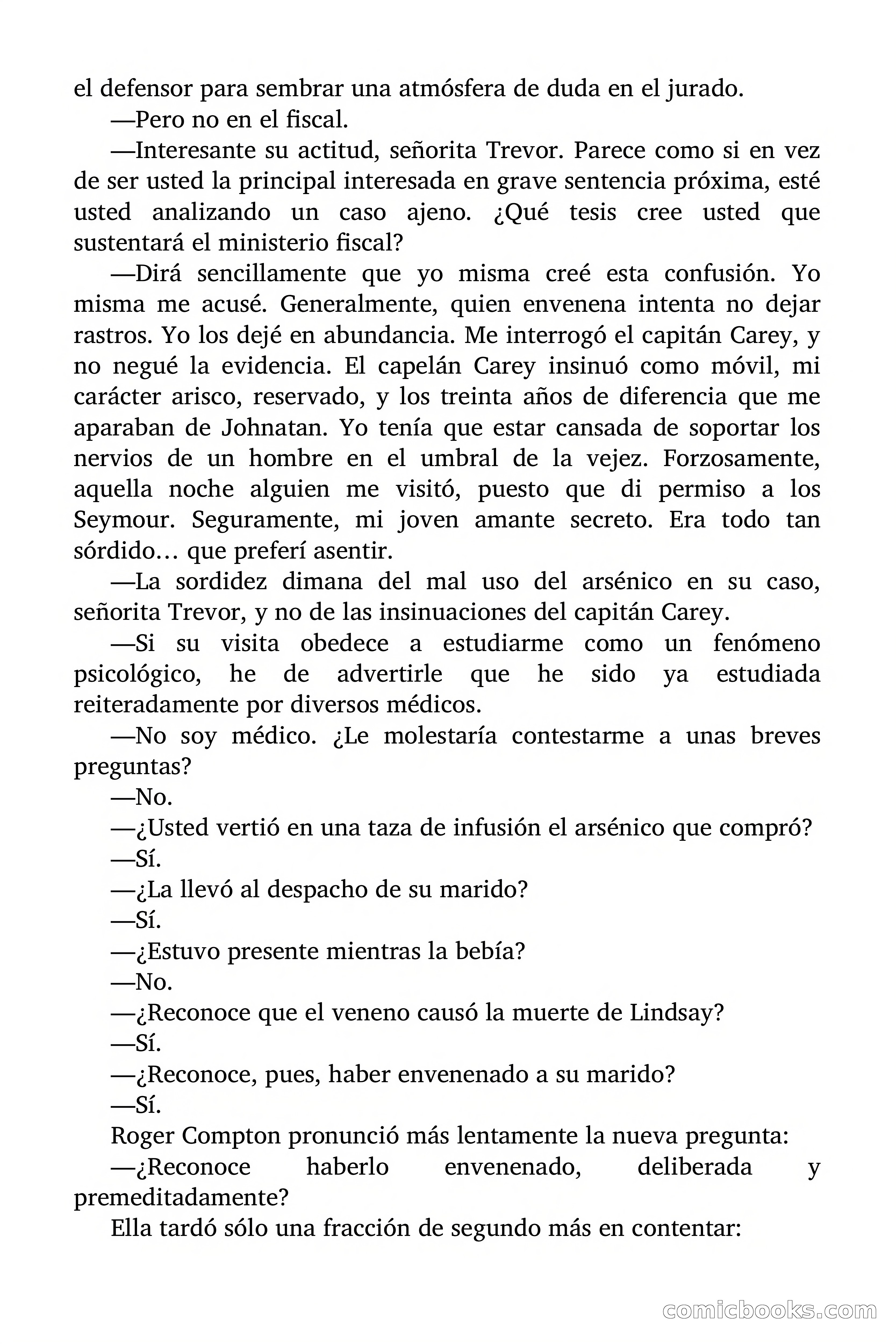 Nardos para tu viuda (Flowers for Your Widow) — page 26 of 88