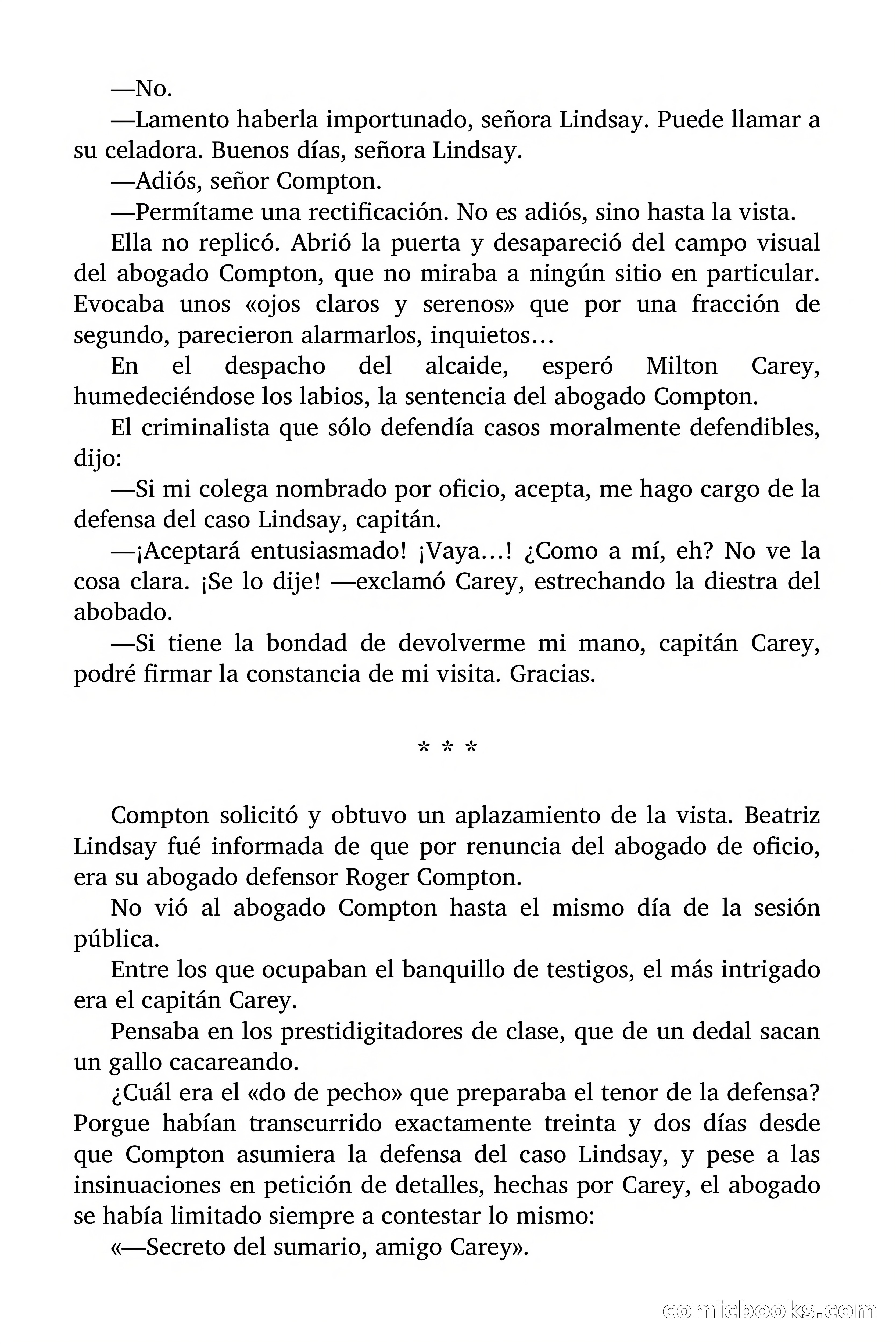 Nardos para tu viuda (Flowers for Your Widow) — page 27 of 88