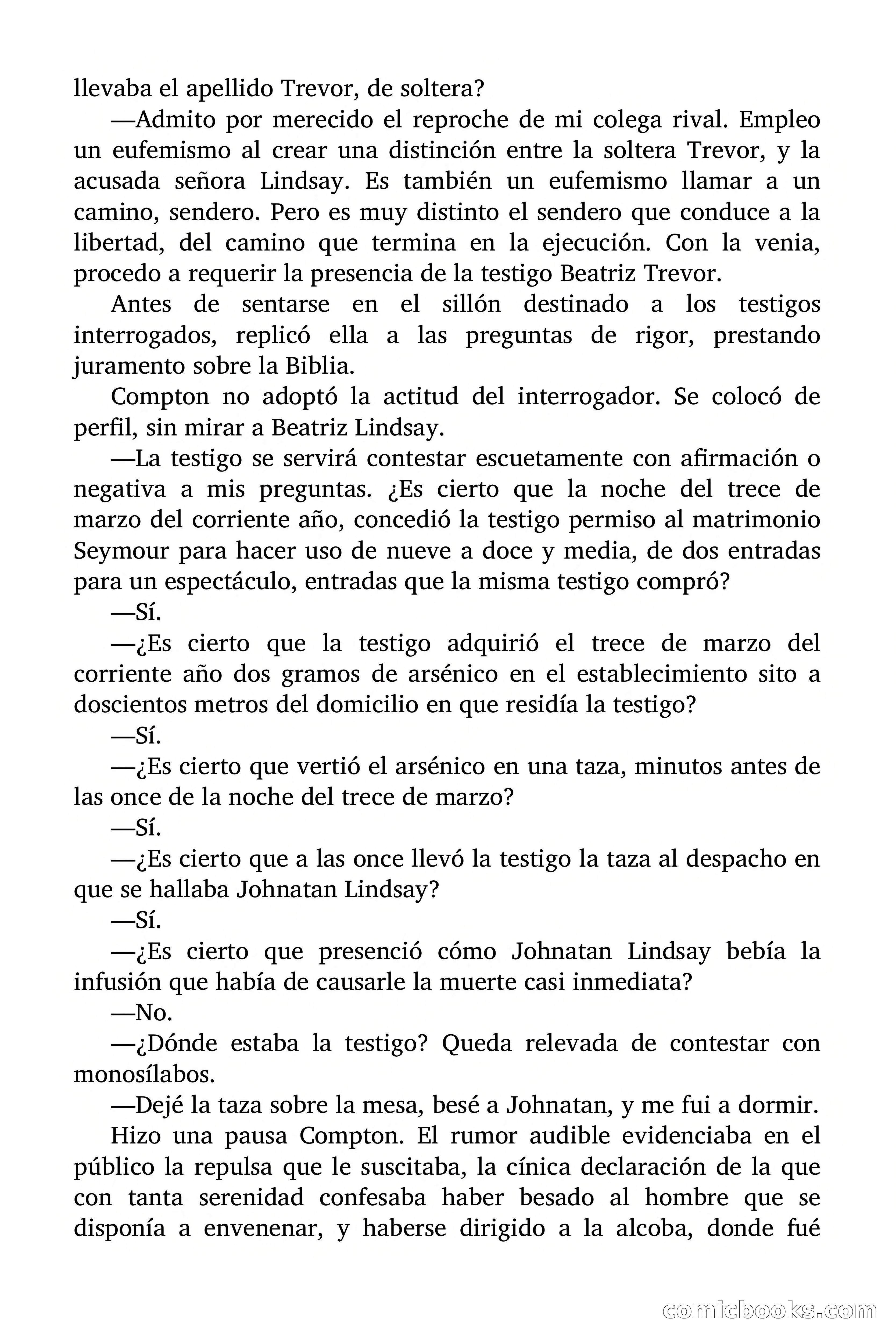 Nardos para tu viuda (Flowers for Your Widow) — page 29 of 88