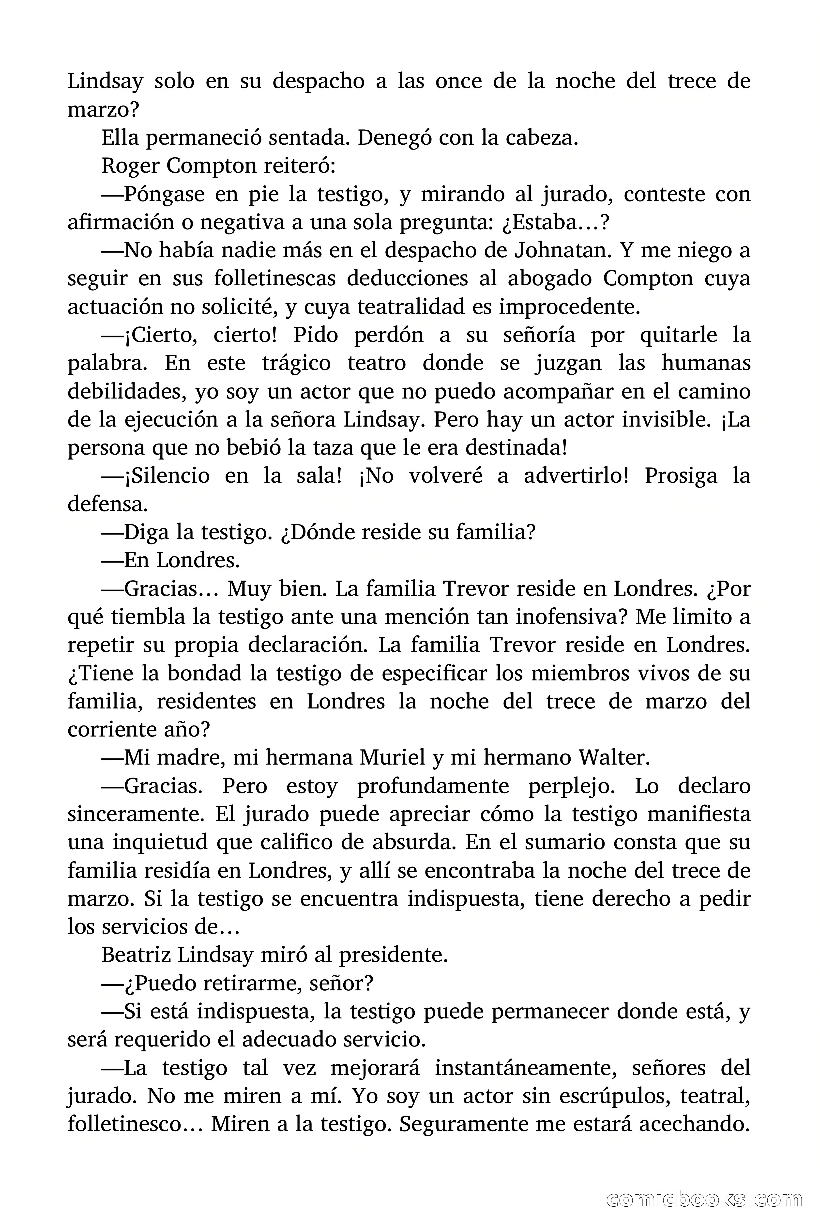 Nardos para tu viuda (Flowers for Your Widow) — page 32 of 88