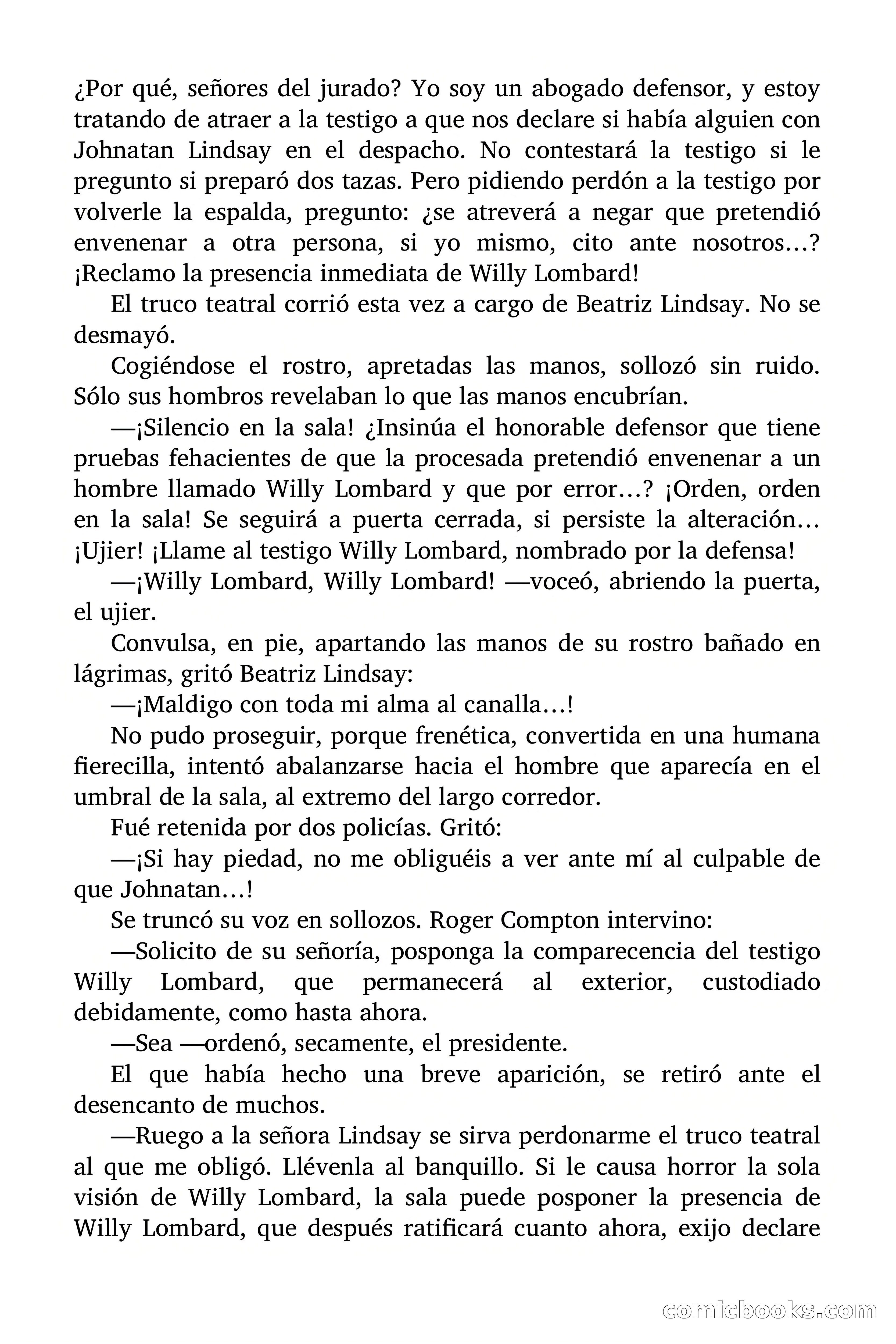Nardos para tu viuda (Flowers for Your Widow) — page 33 of 88
