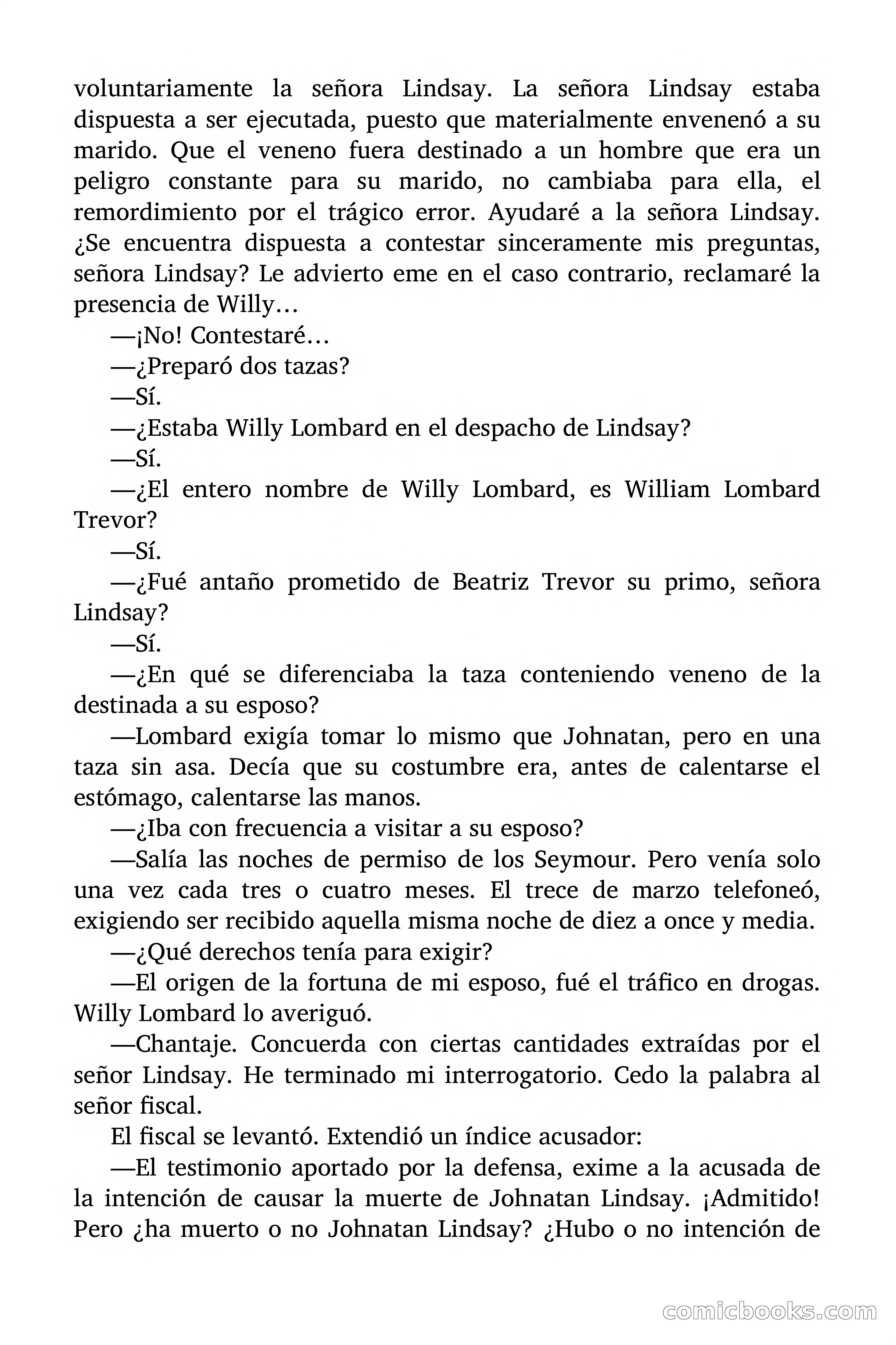 Nardos para tu viuda (Flowers for Your Widow) — page 34 of 88