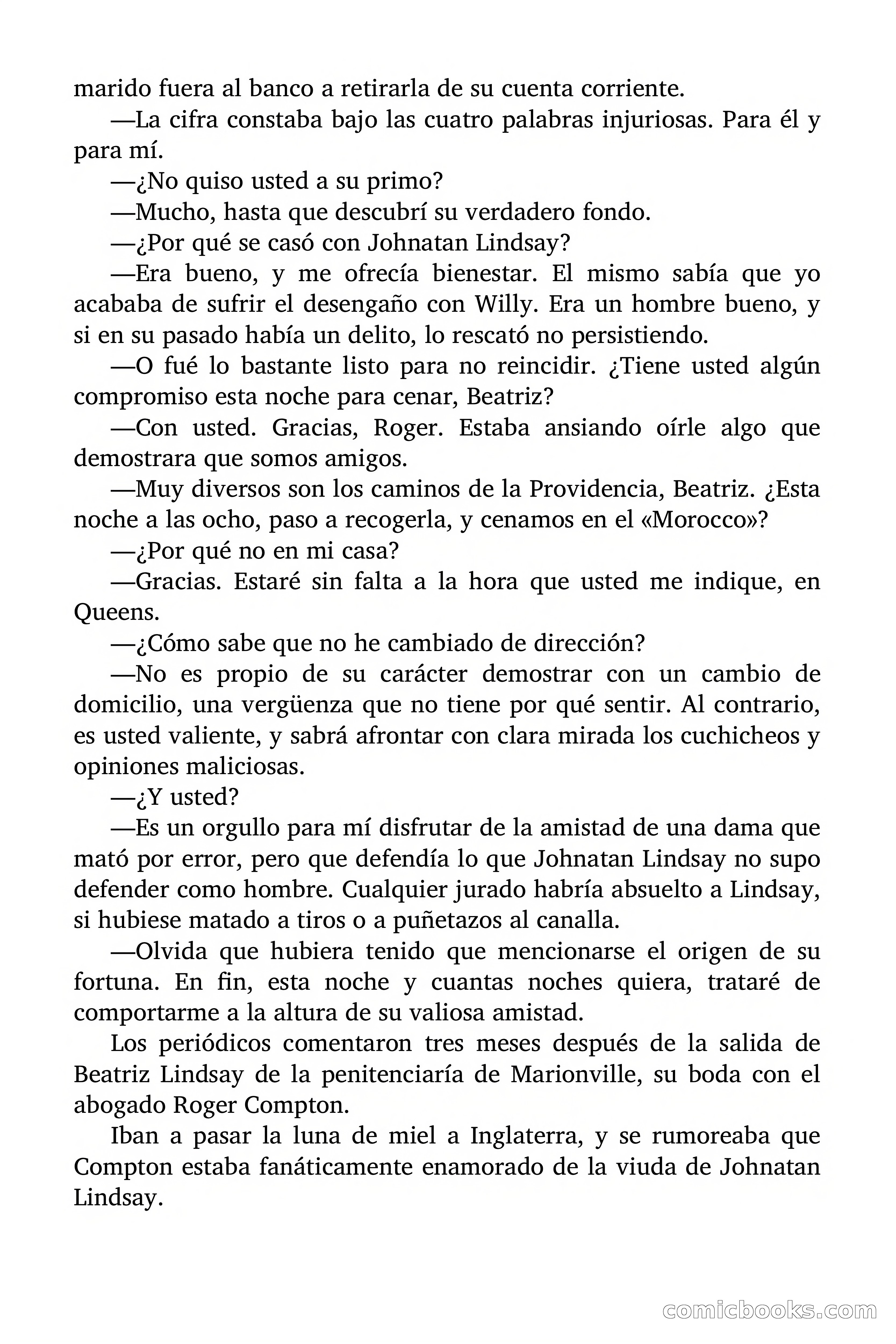 Nardos para tu viuda (Flowers for Your Widow) — page 40 of 88
