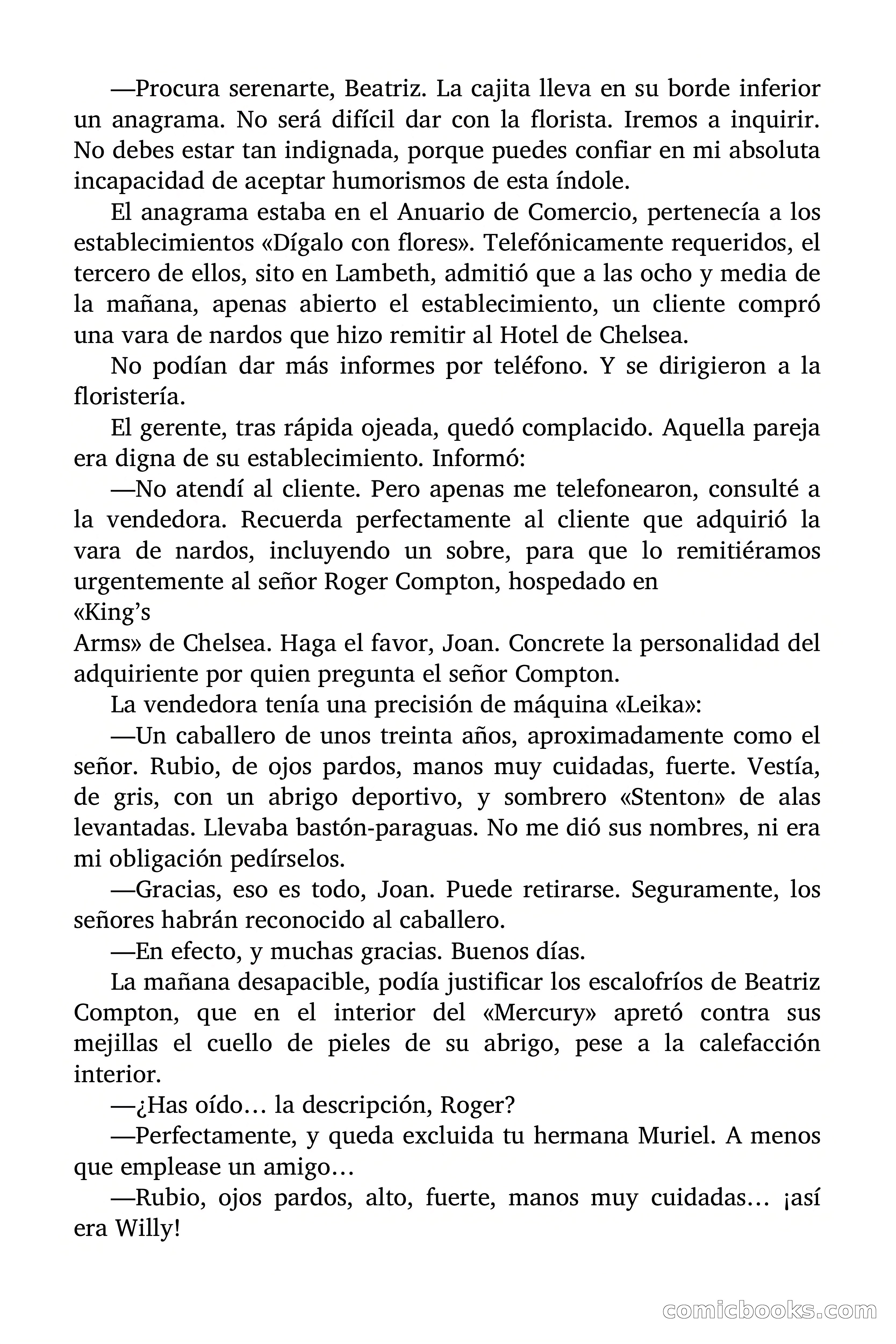 Nardos para tu viuda (Flowers for Your Widow) — page 44 of 88