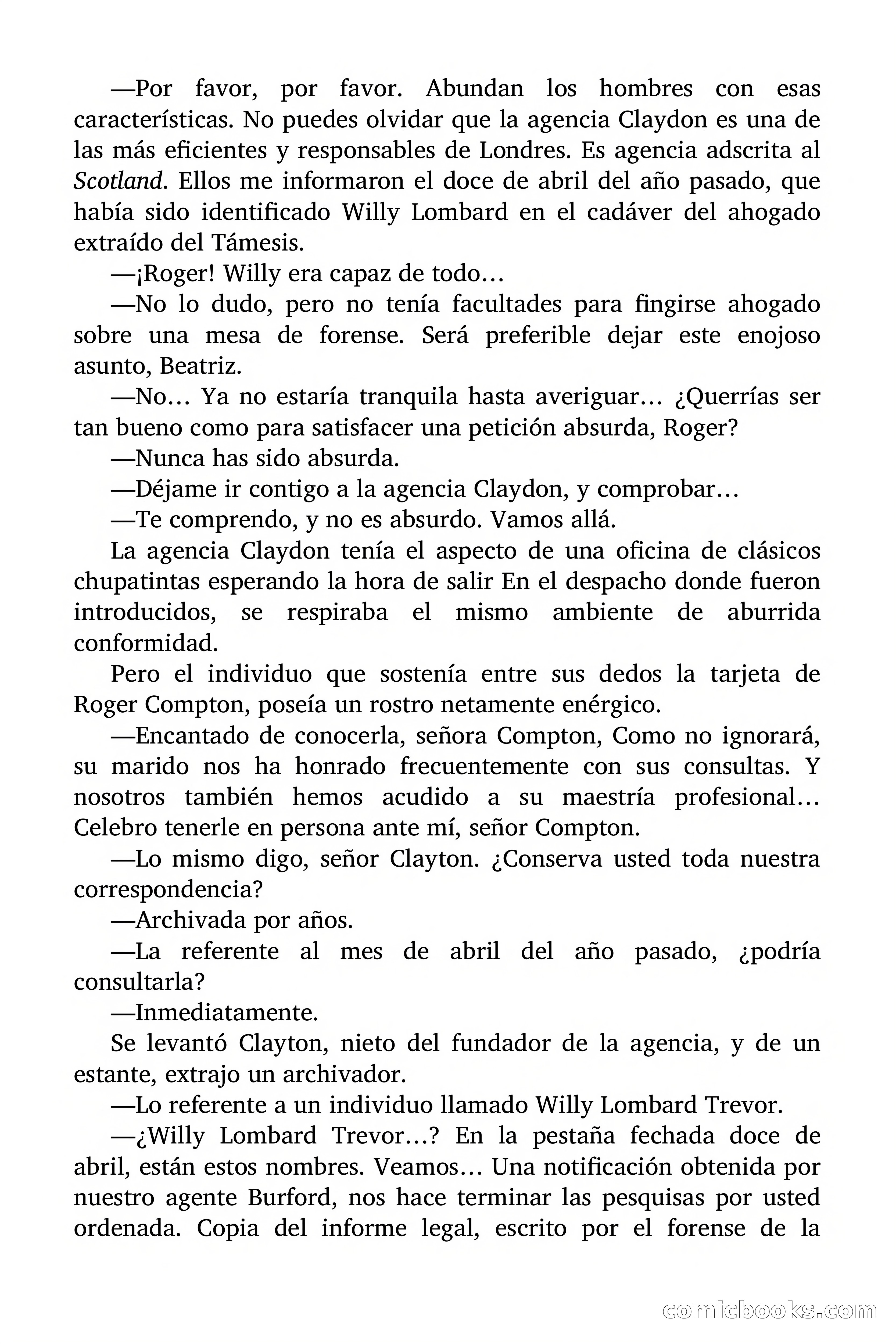 Nardos para tu viuda (Flowers for Your Widow) — page 45 of 88
